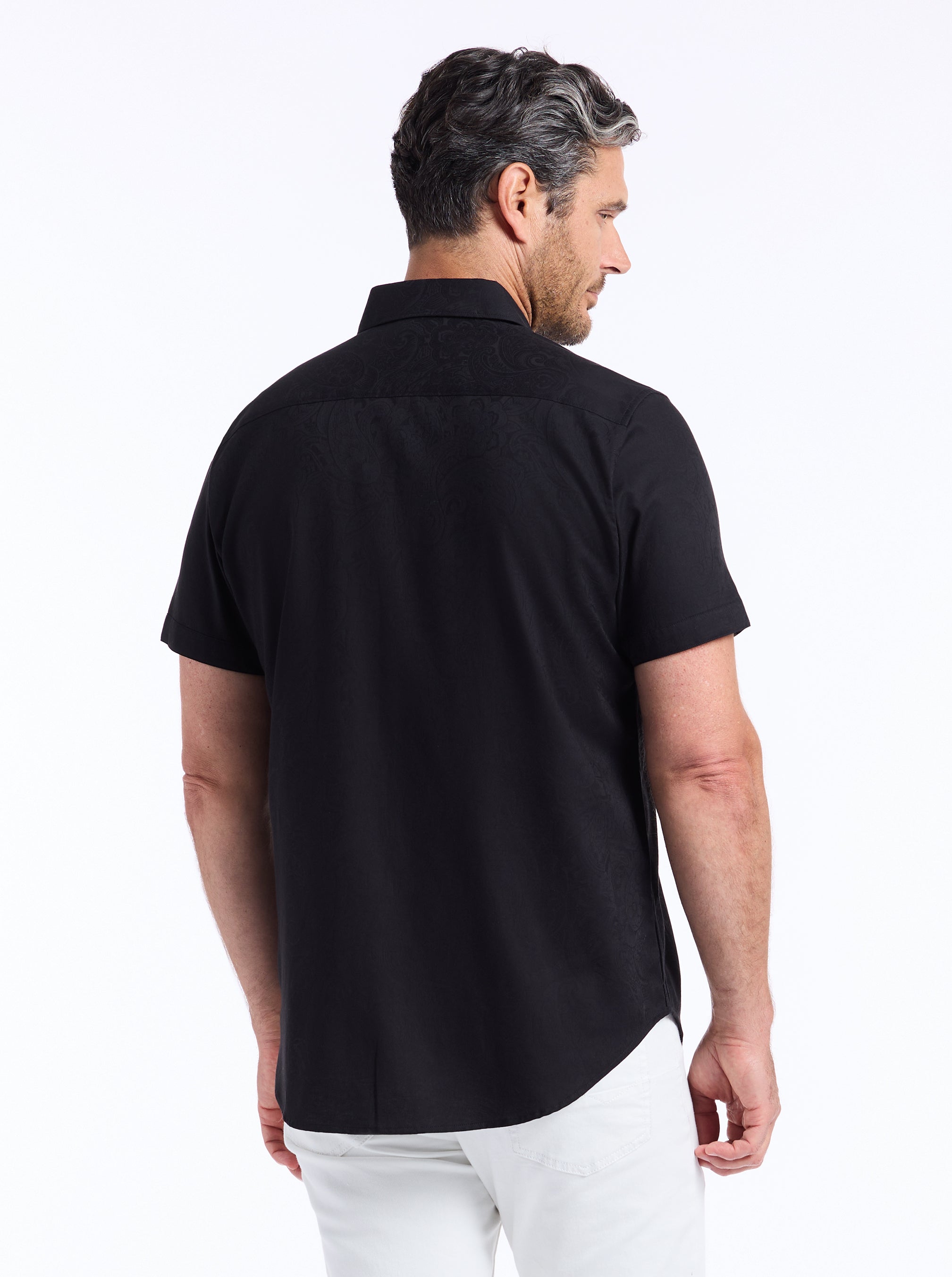 HUDSON SHORT SLEEVE BUTTON DOWN SHIRT