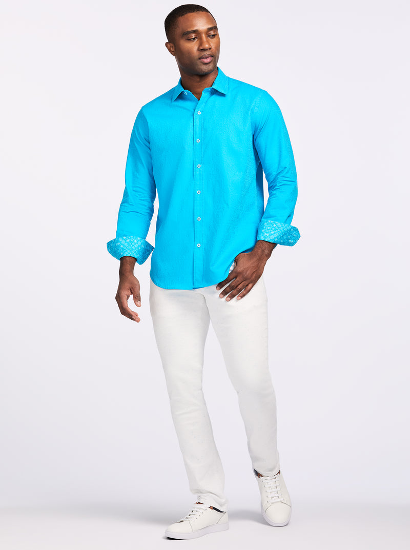 WINDSOR 2 LONG SLEEVE BUTTON DOWN SHIRT