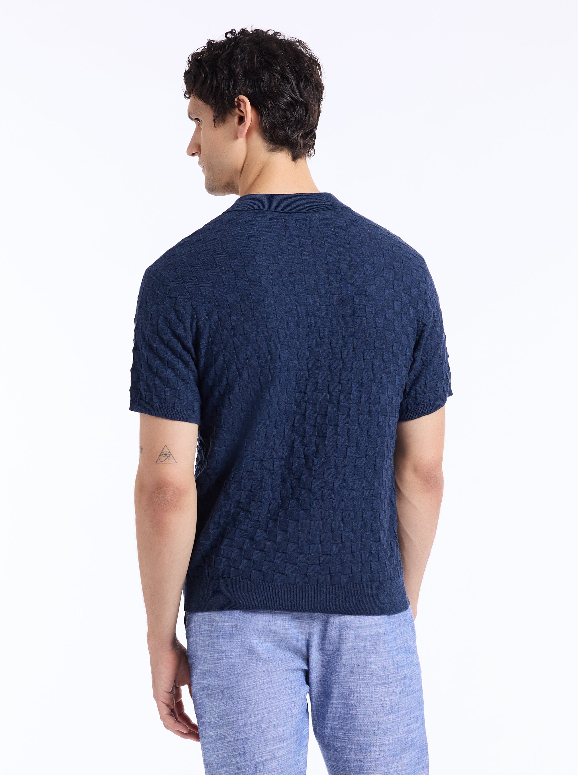 HAMPSON SHORT SLEEVE SWEATER