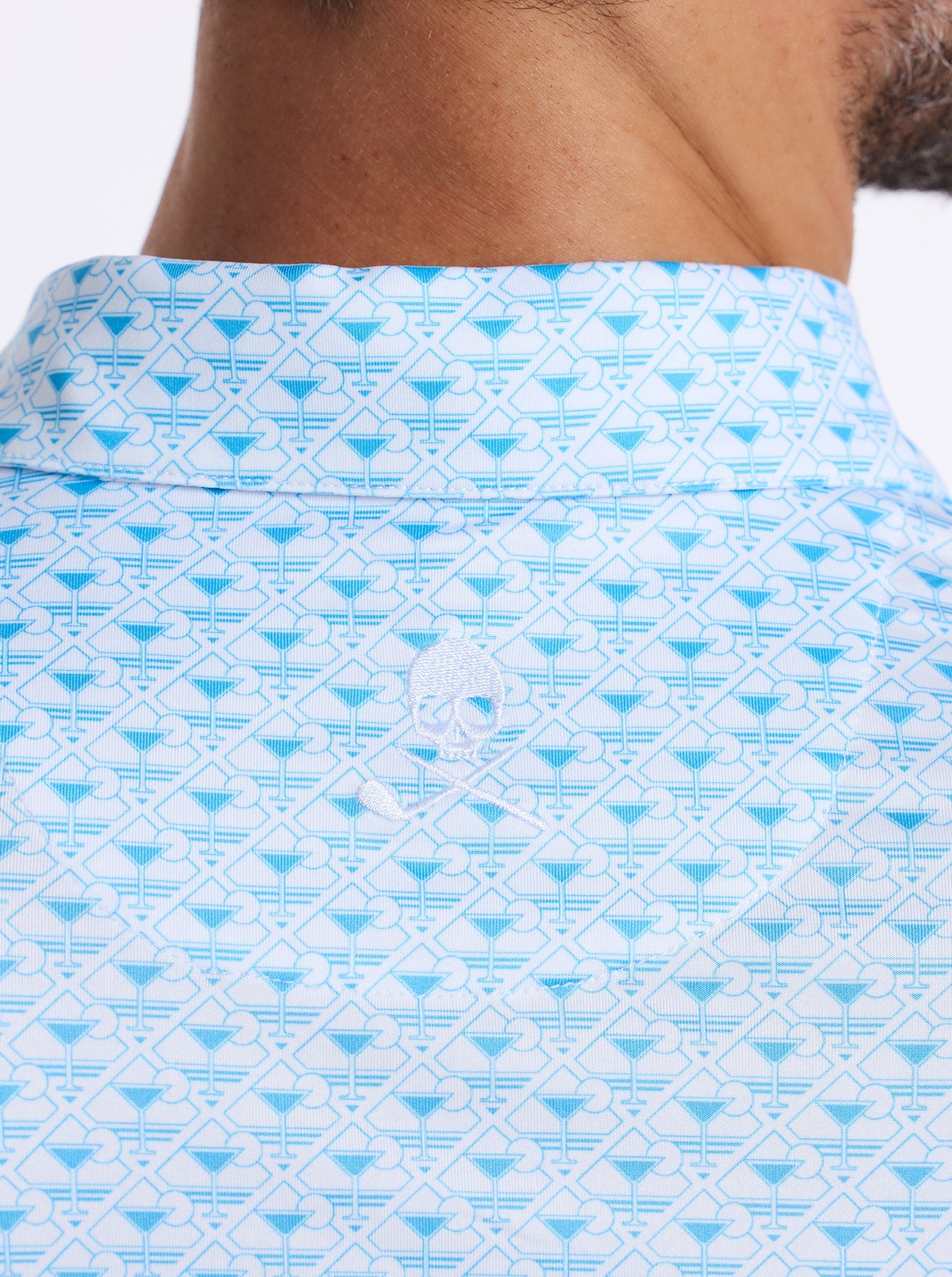 LINKS & DRINKS SHORT SLEEVE POLO