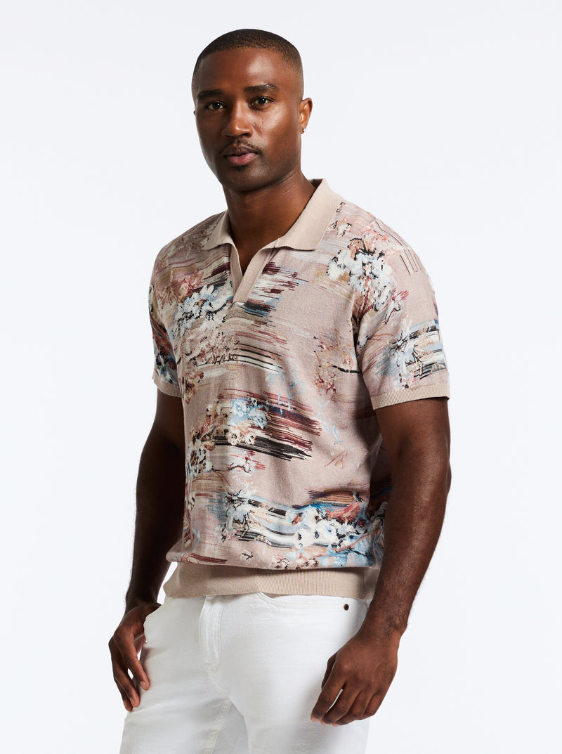 BOWDEN SHORT SLEEVE SWEATER