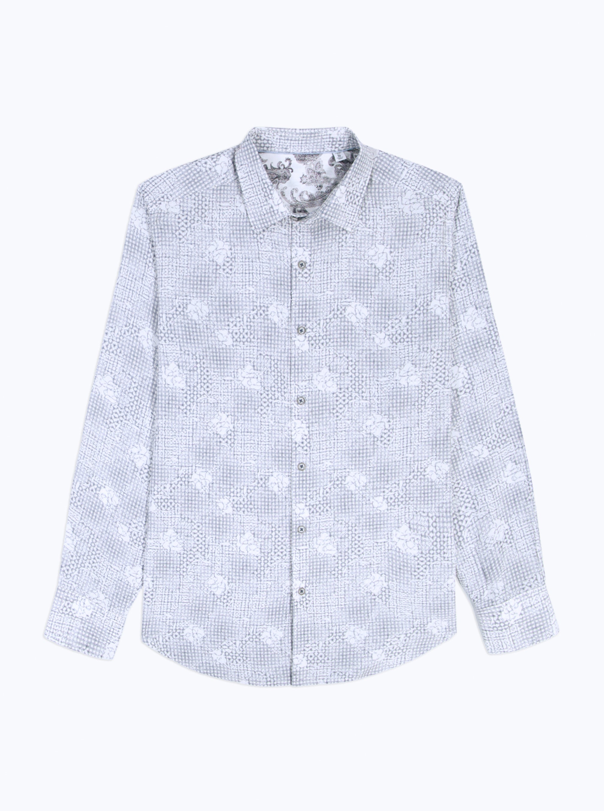 NORFOLK LONG SLEEVE BUTTON DOWN SHIRT