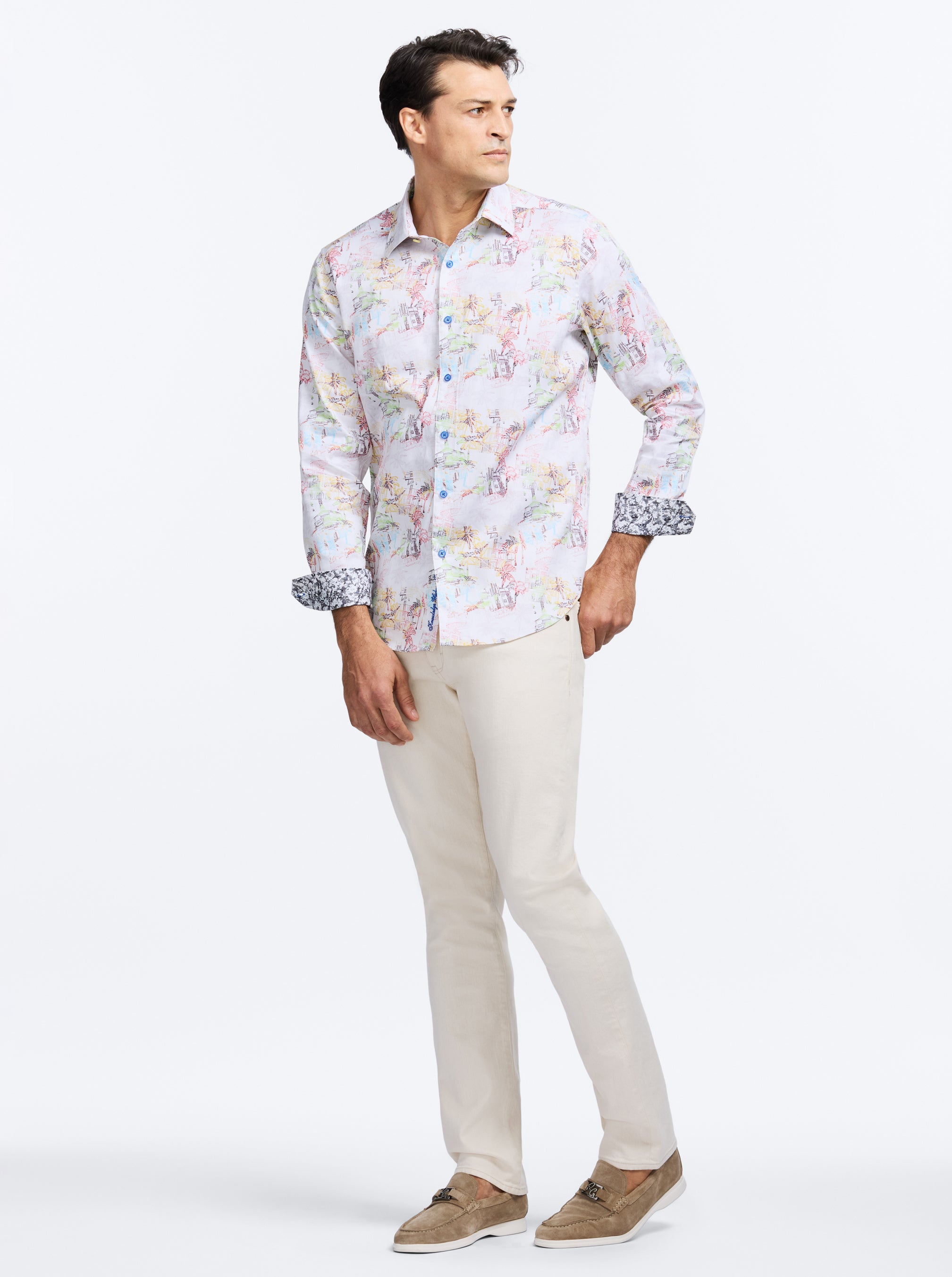 PAYSON LONG SLEEVE BUTTON DOWN SHIRT