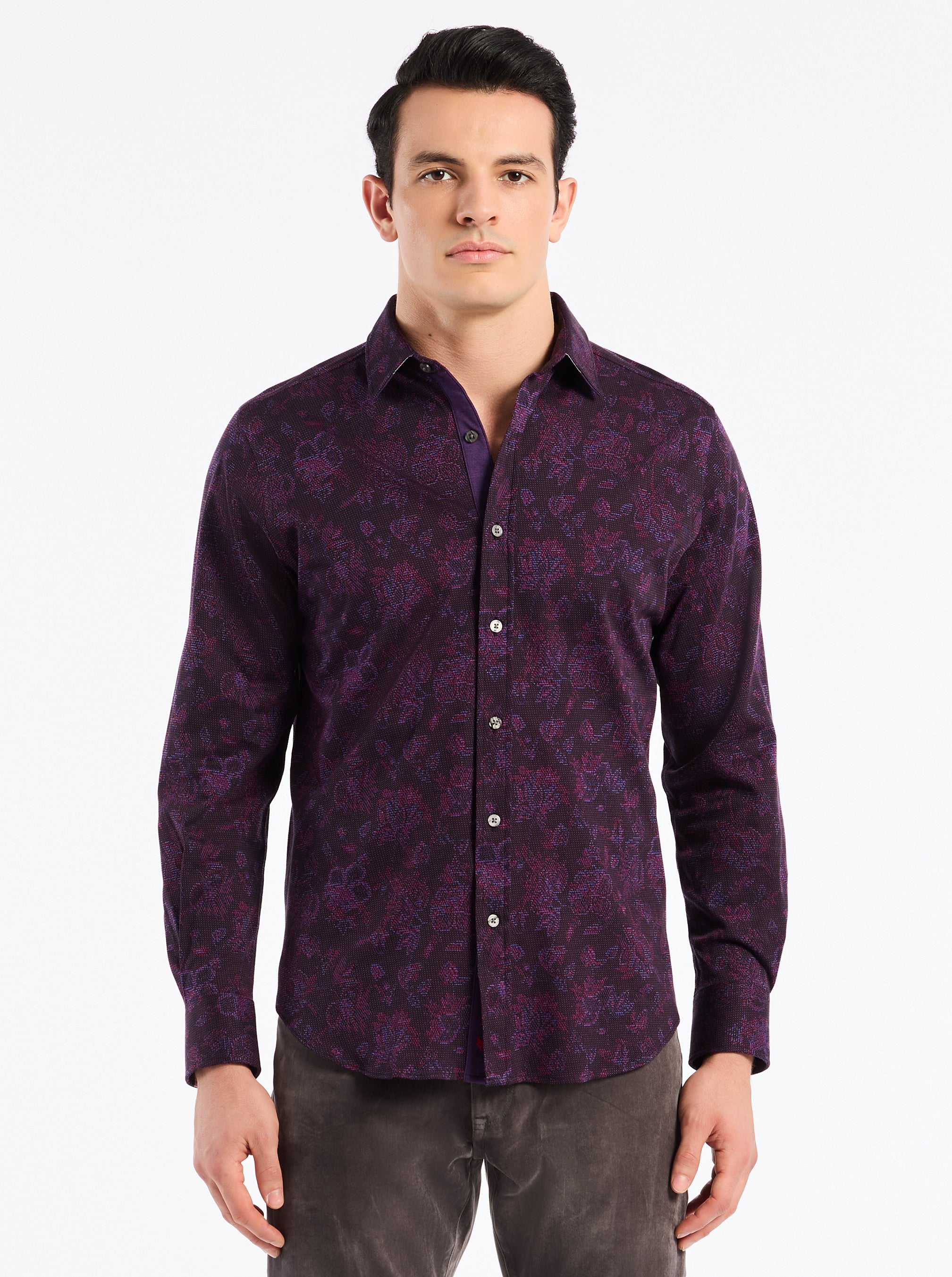 HOYT LONG SLEEVE BUTTON DOWN SHIRT