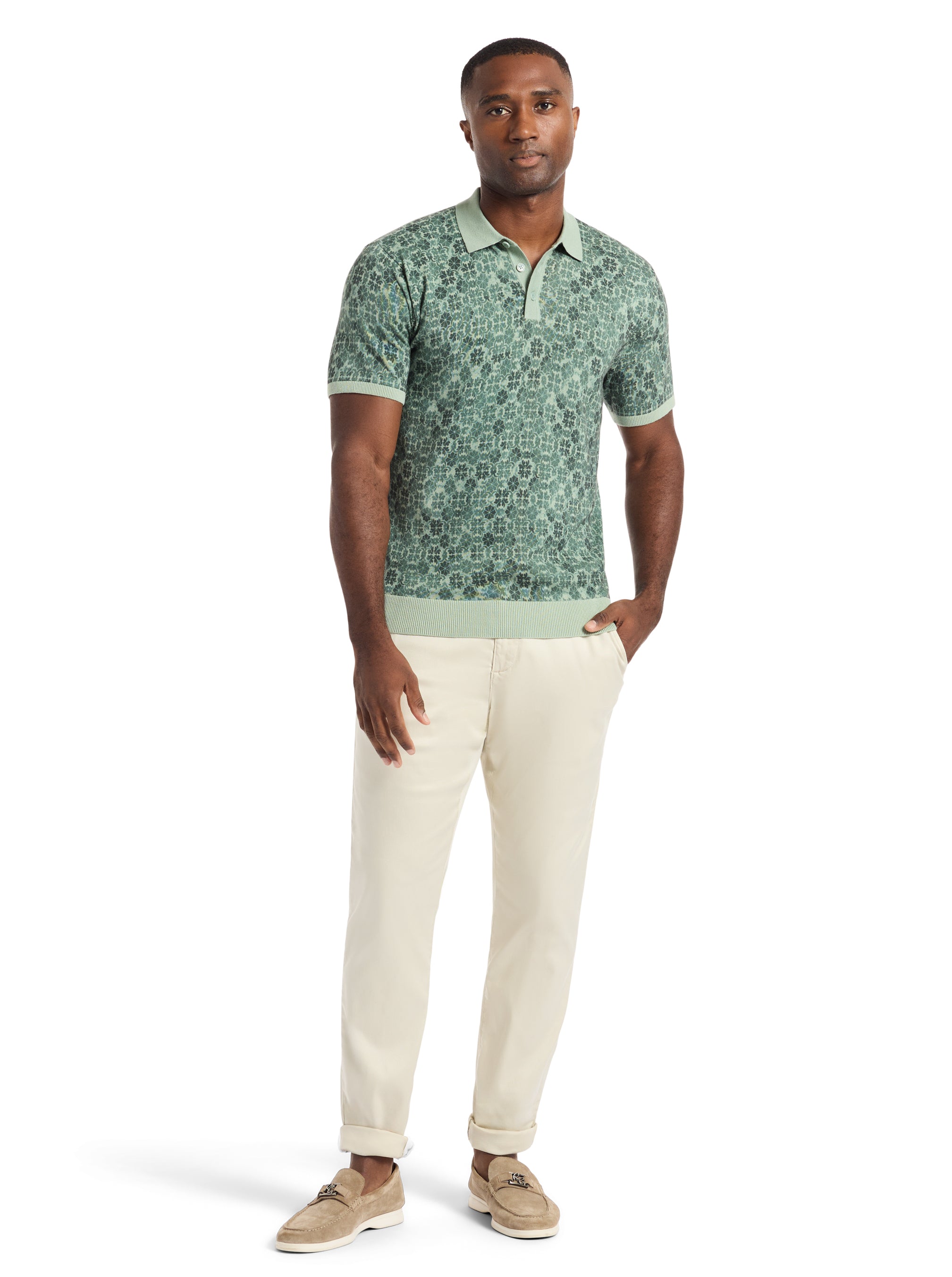 VESEY SHORT SLEEVE SWEATER POLO