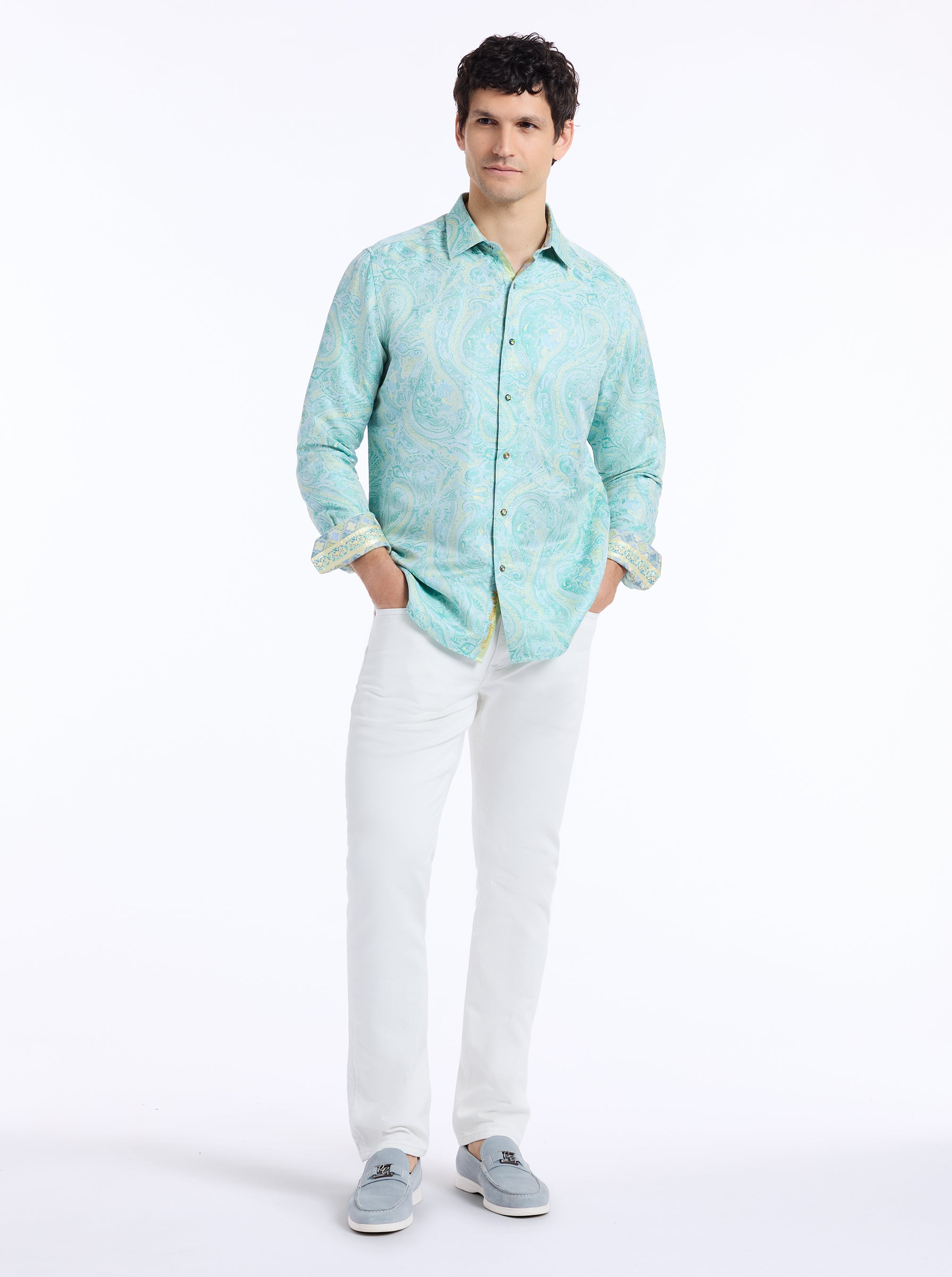 LIMITED EDITION THE VISCOUNT LONG SLEEVE BUTTON DOWN SHIRT