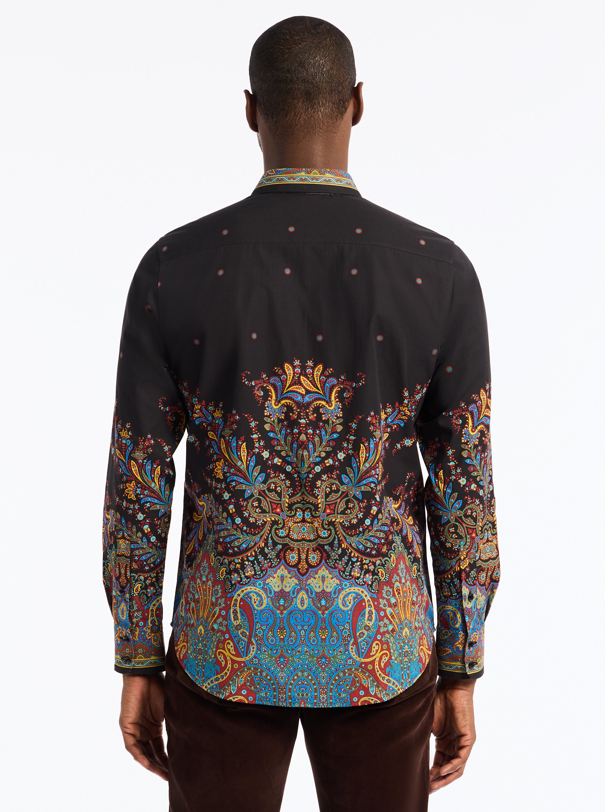 LIMITED EDITION THE TAJ MAHAL LONG SLEEVE BUTTON DOWN SHIRT
