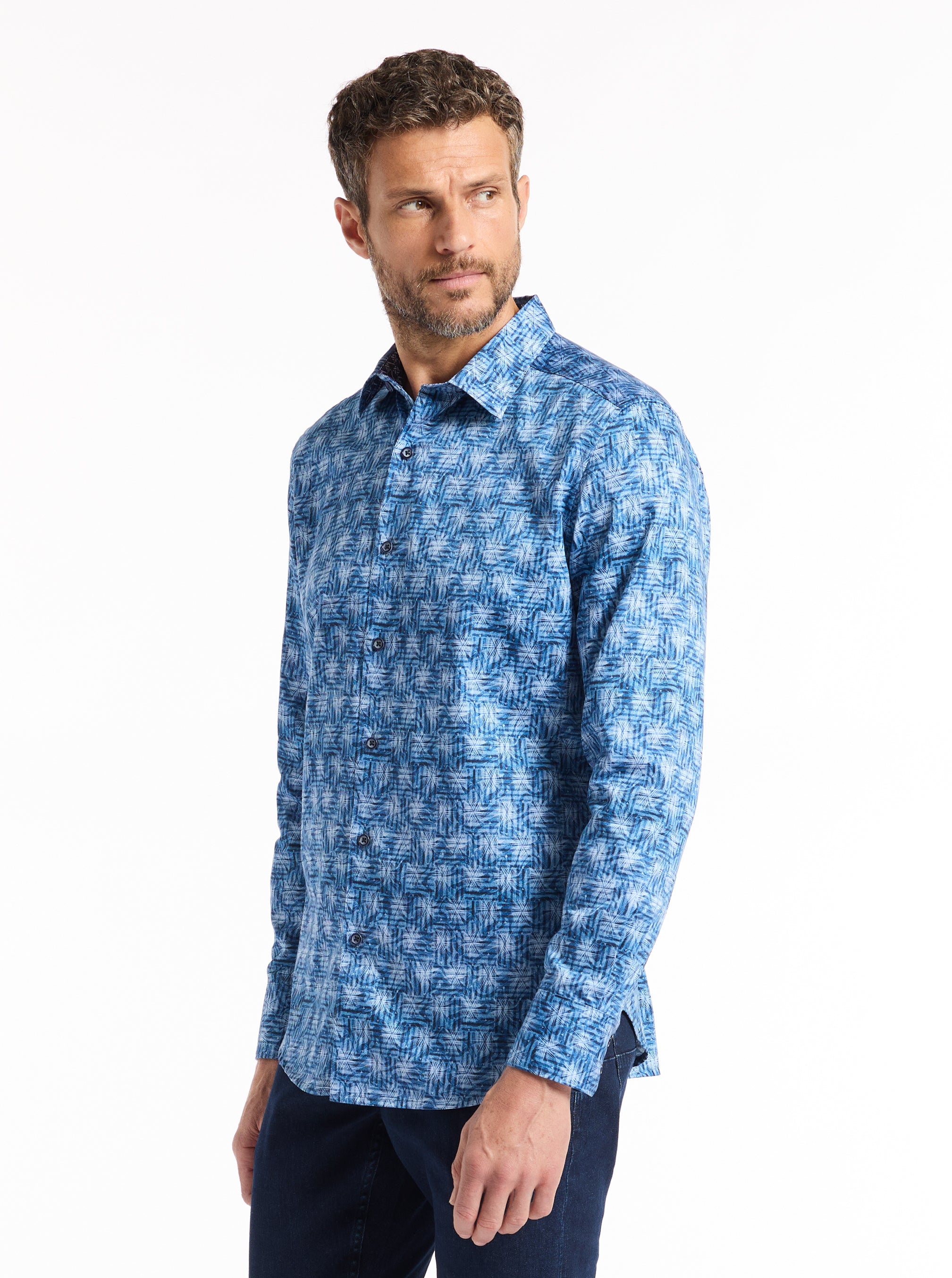 WALROW LONG SLEEVE BUTTON DOWN SHIRT