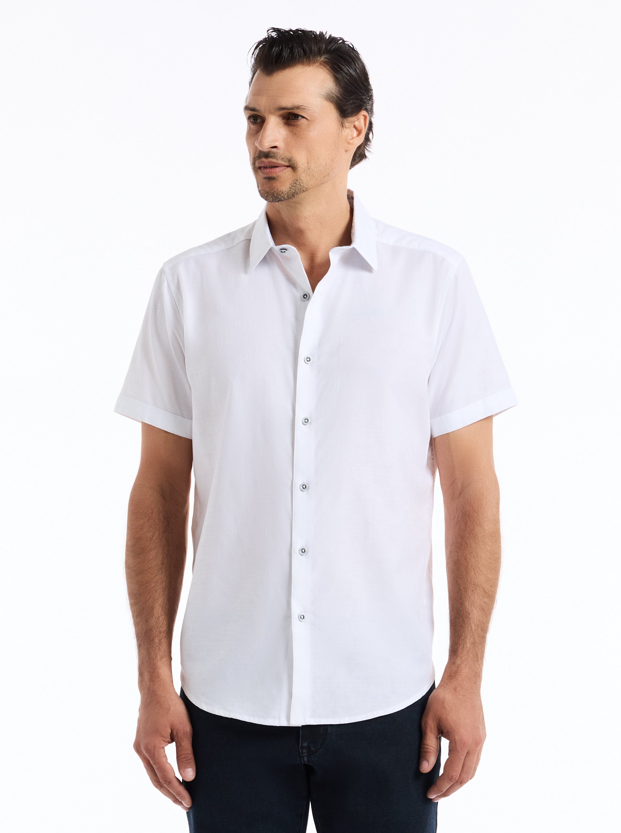 STELLMAN SHORT SLEEVE BUTTON DOWN SHIRT