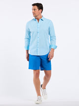 GREENWICH LONG SLEEVE BUTTON DOWN SHIRT