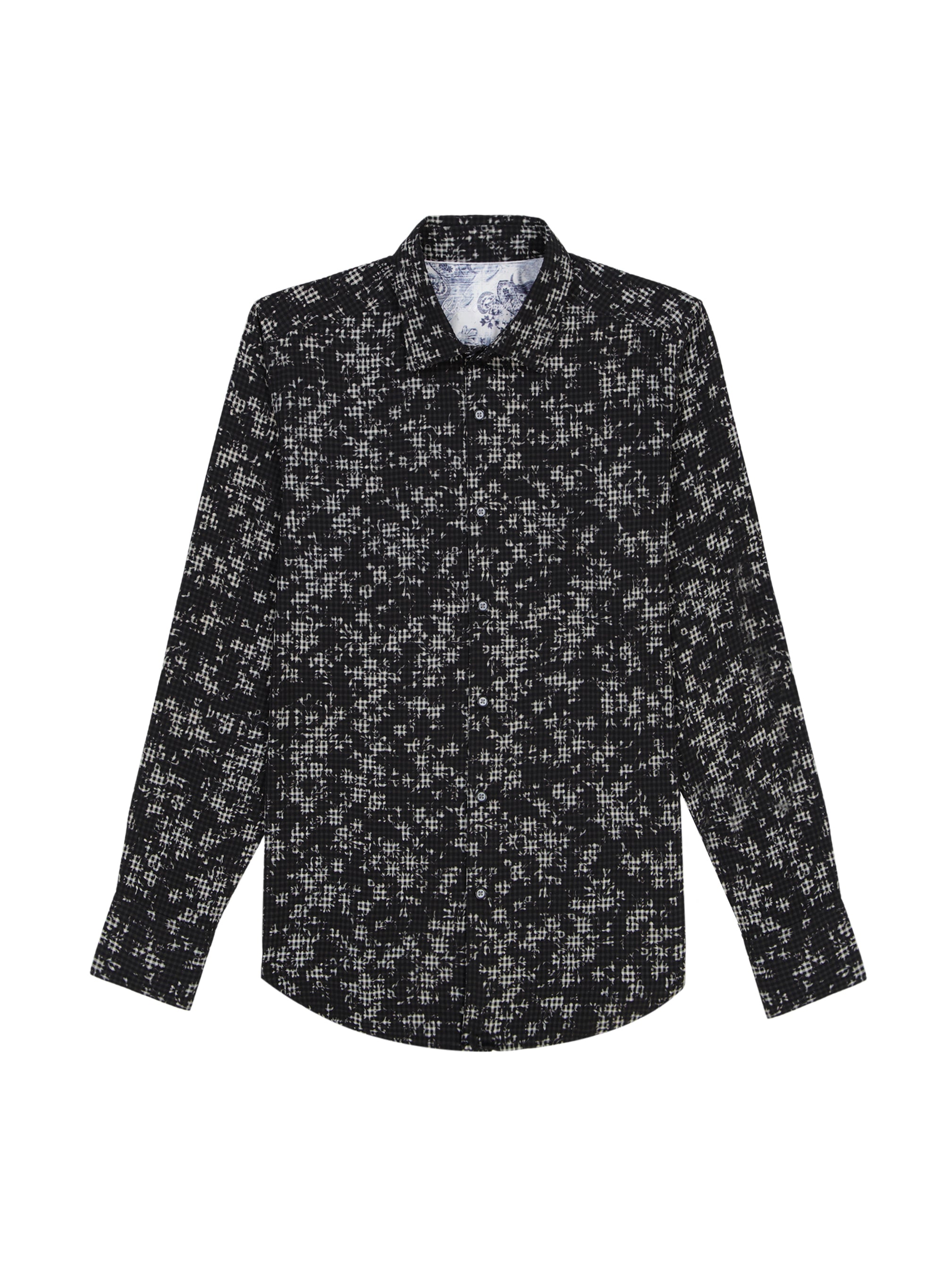 ANGOLA LONG SLEEVE BUTTON DOWN SHIRT