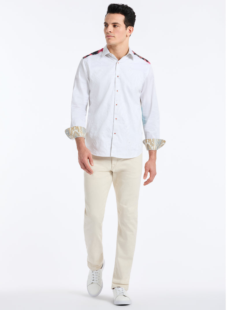 LIMITED EDITION THE 3 AMIGOS LONG SLEEVE BUTTON DOWN SHIRT TALL