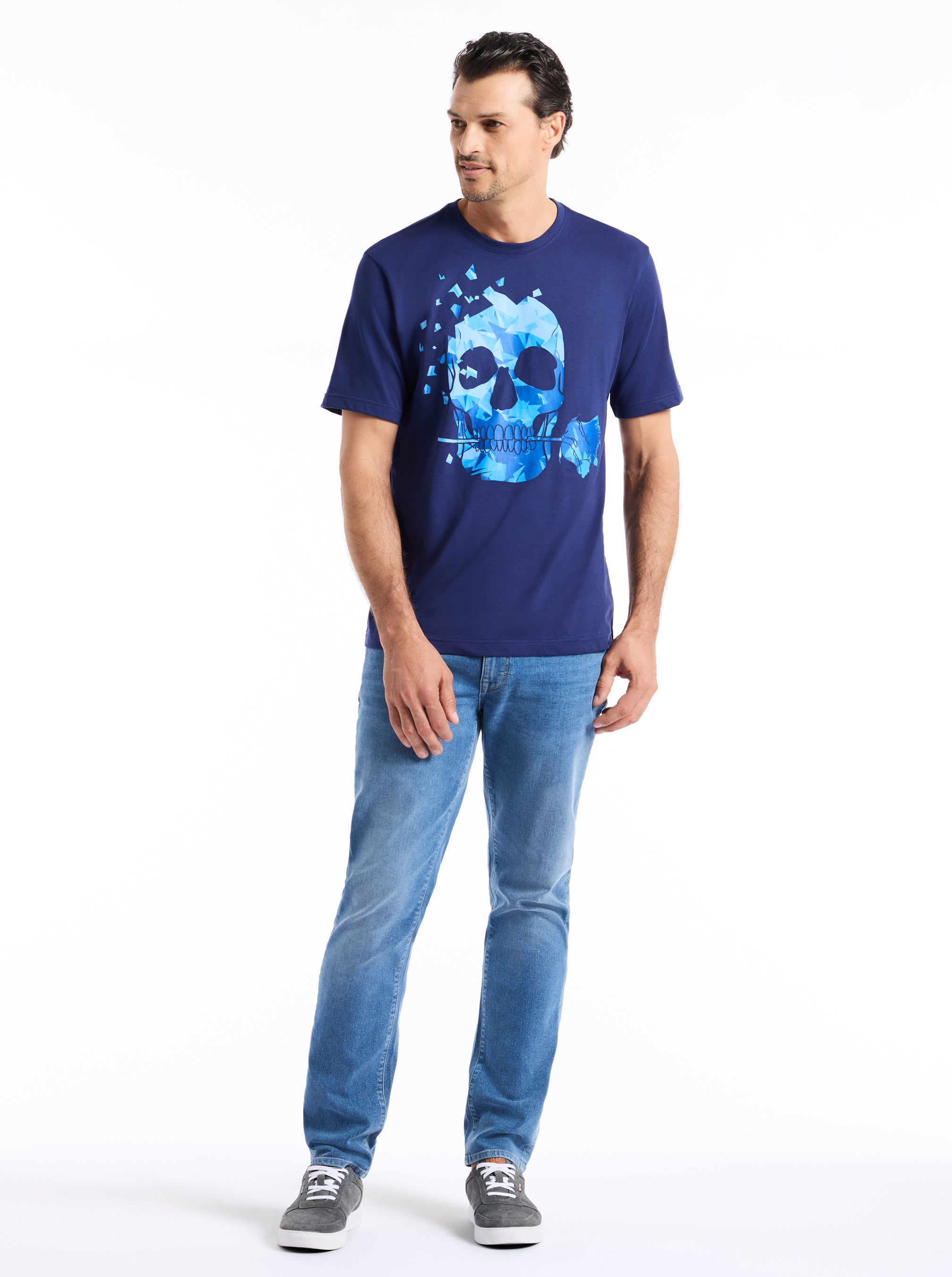 TILE SKULL SHORT SLEEVE T-SHIRT