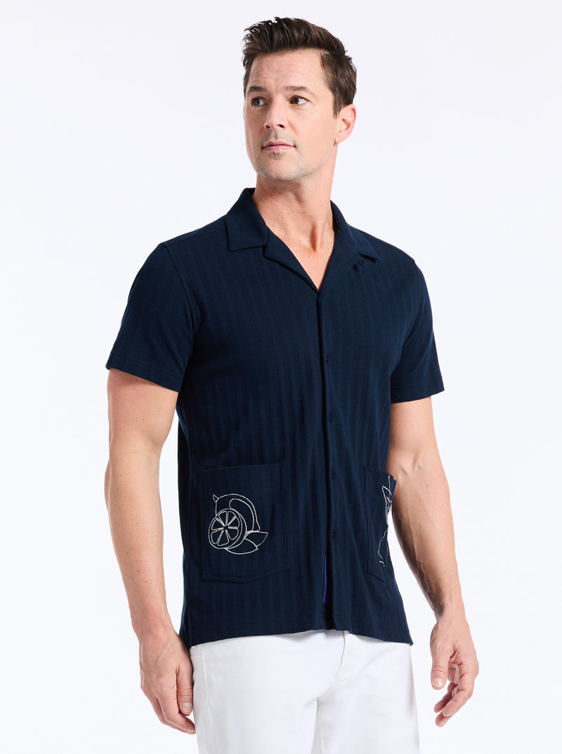 MADREY SHORT SLEEVE BUTTON DOWN SHIRT