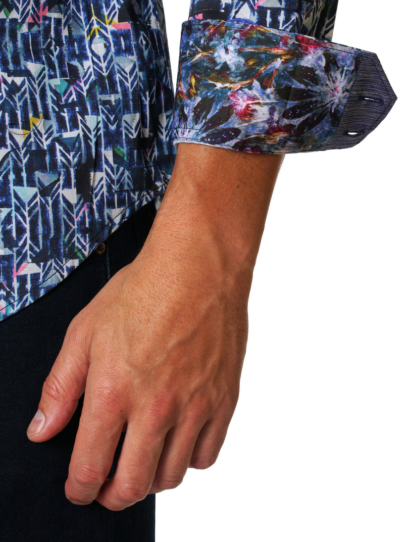 BATES LONG SLEEVE BUTTON DOWN SHIRT