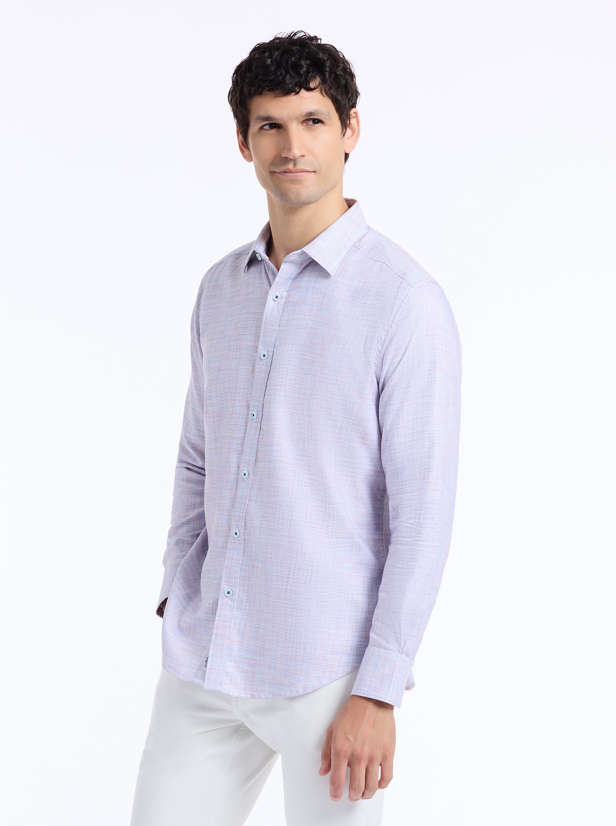 EDISON LONG SLEEVE BUTTON DOWN SHIRT