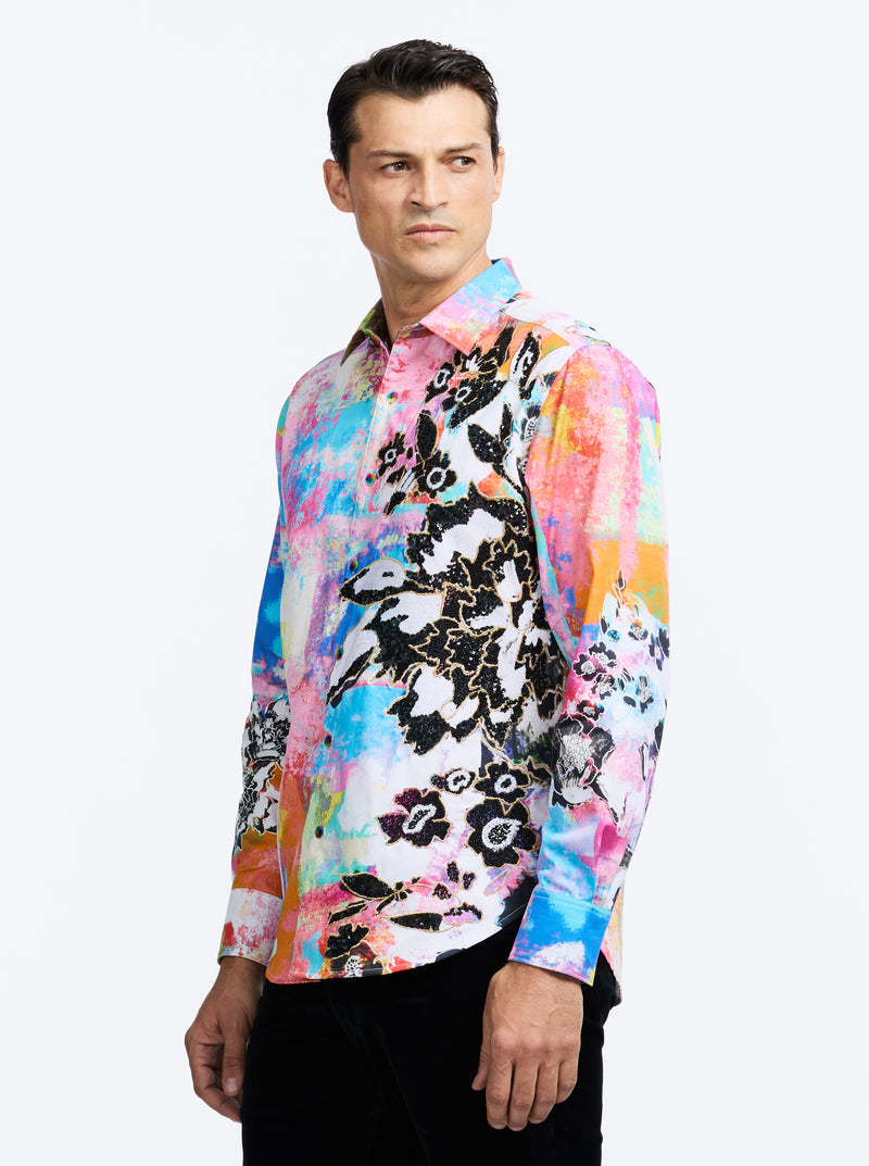 LIMITED EDITION THE GO-GO LONG SLEEVE BUTTON DOWN SHIRT