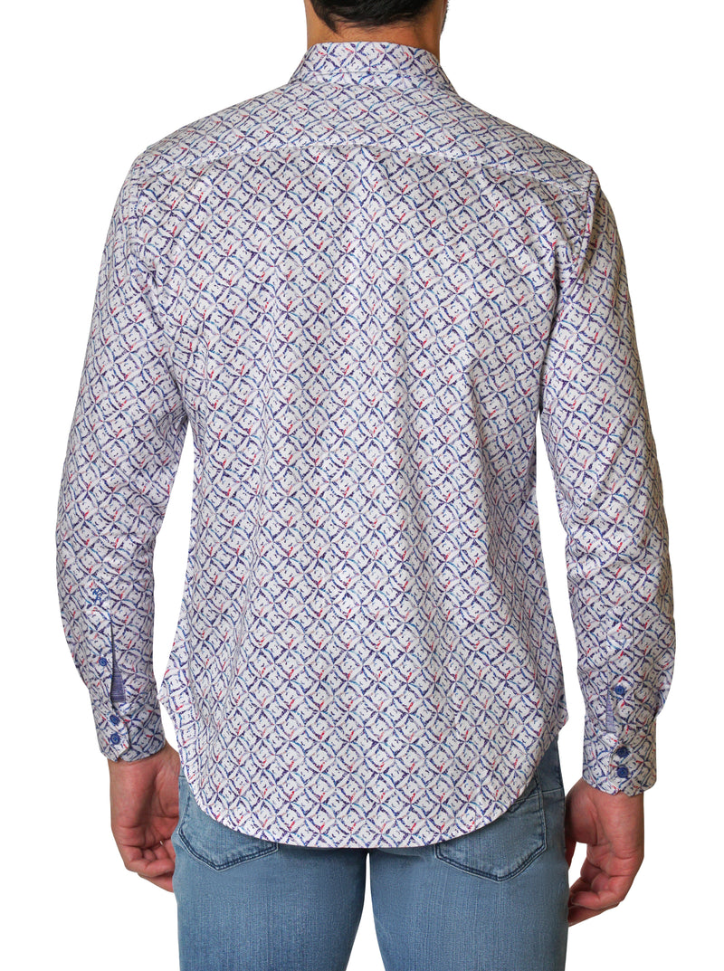 ROSALES LONG SLEEVE BUTTON DOWN SHIRT
