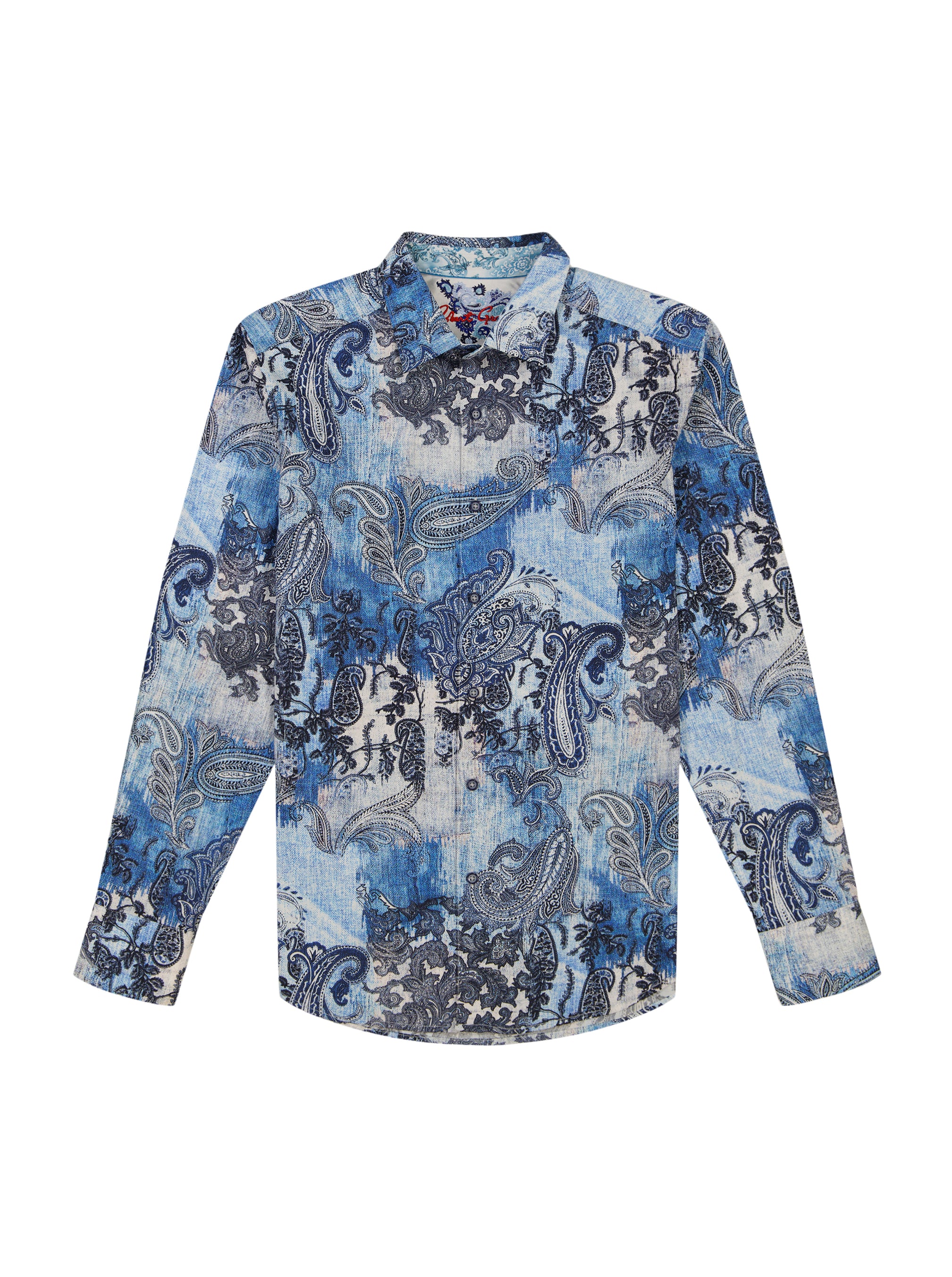 PATMOS LONG SLEEVE BUTTON DOWN SHIRT BIG