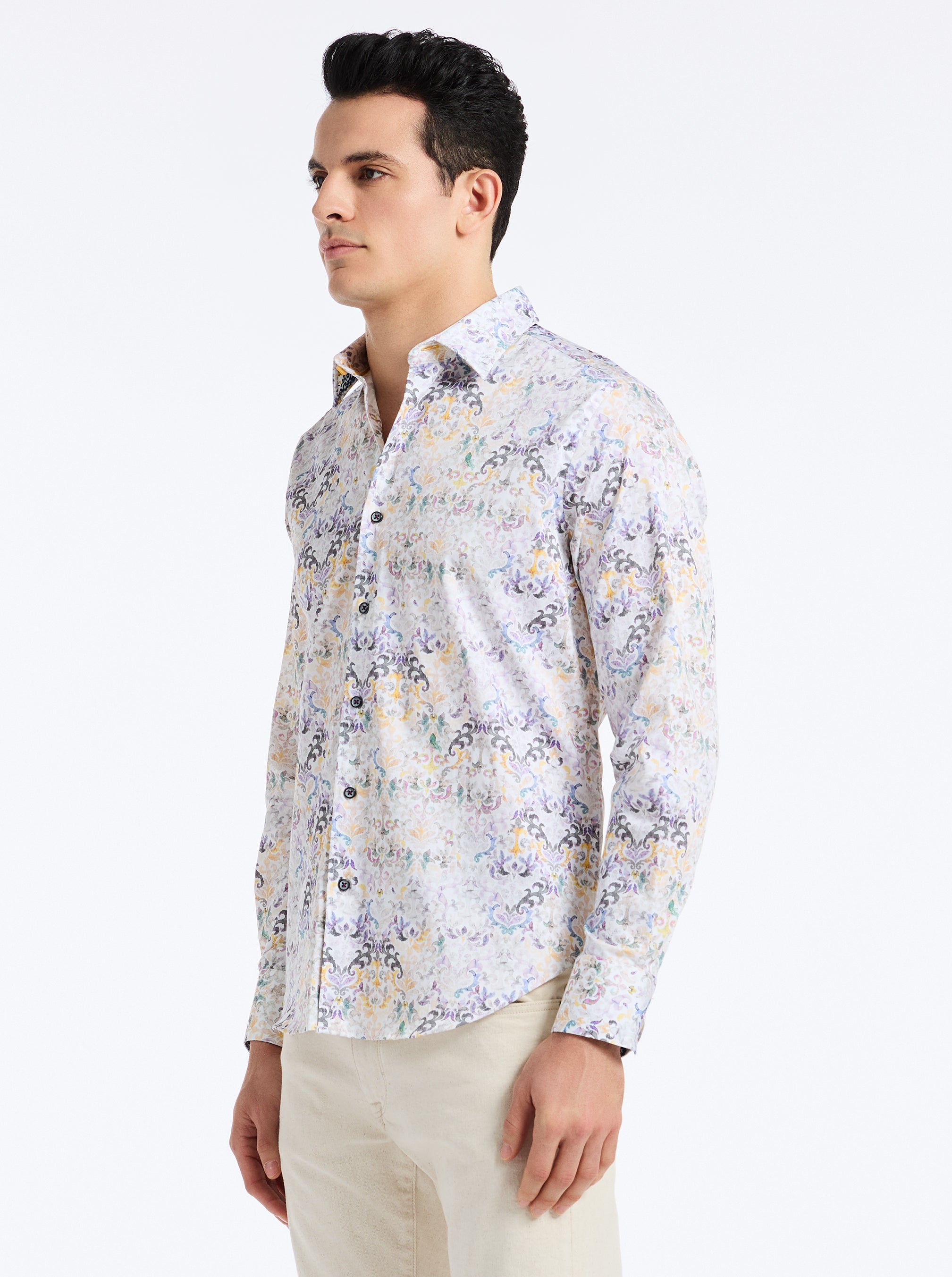 CROATIA LONG SLEEVE BUTTON DOWN SHIRT