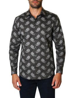 TREJO LONG SLEEVE BUTTON DOWN SHIRT