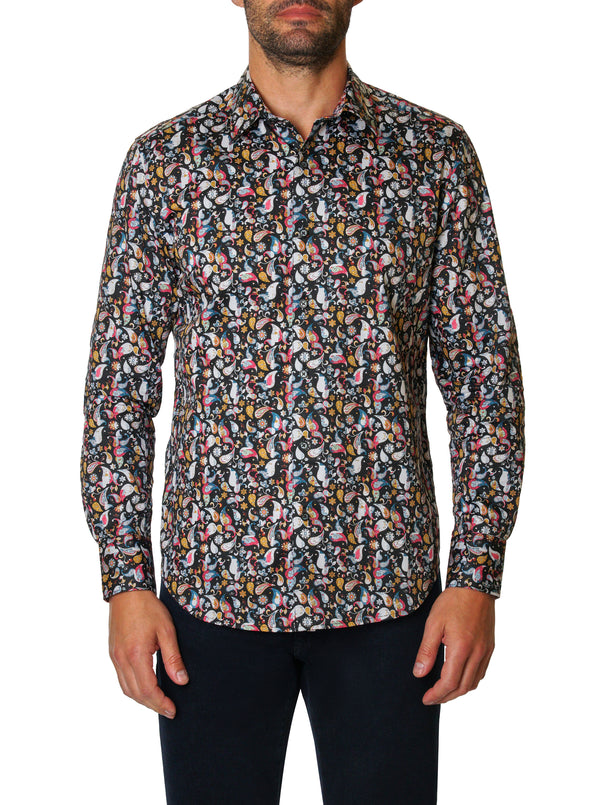 DURHAM LONG SLEEVE BUTTON DOWN SHIRT