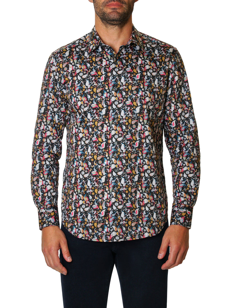 DURHAM LONG SLEEVE BUTTON DOWN SHIRT