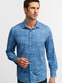 ZANTE LONG SLEEVE BUTTON DOWN SHIRT