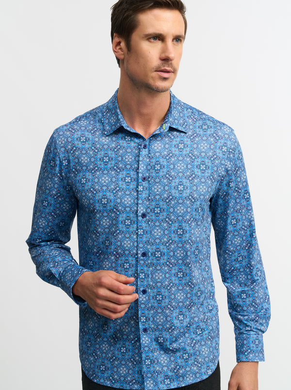 ZANTE LONG SLEEVE BUTTON DOWN SHIRT
