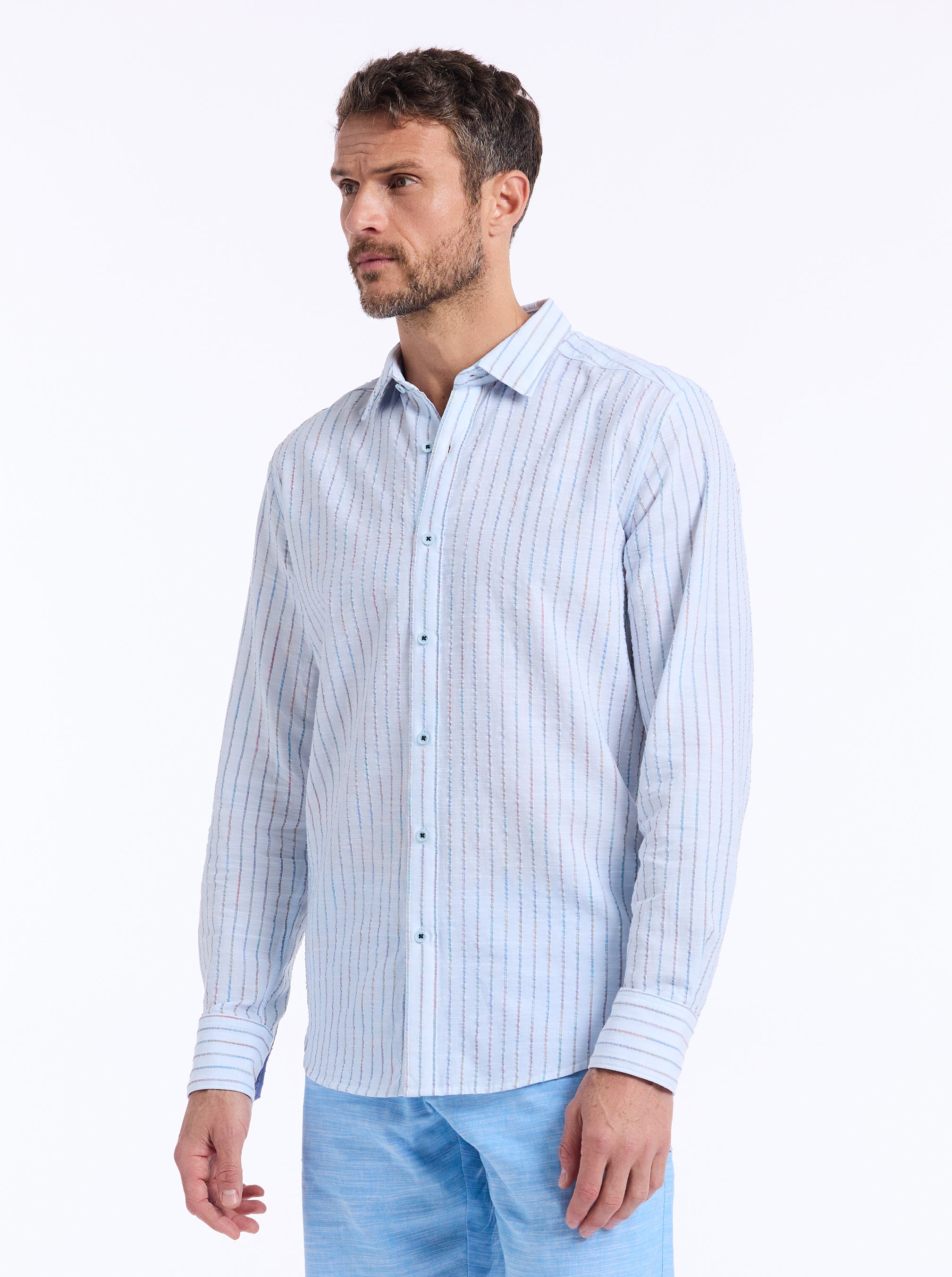 WYTHBURN LONG SLEEVE BUTTON DOWN SHIRT