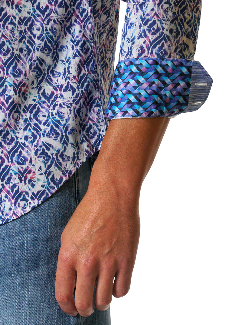 CLARKE LONG SLEEVE BUTTON DOWN SHIRT