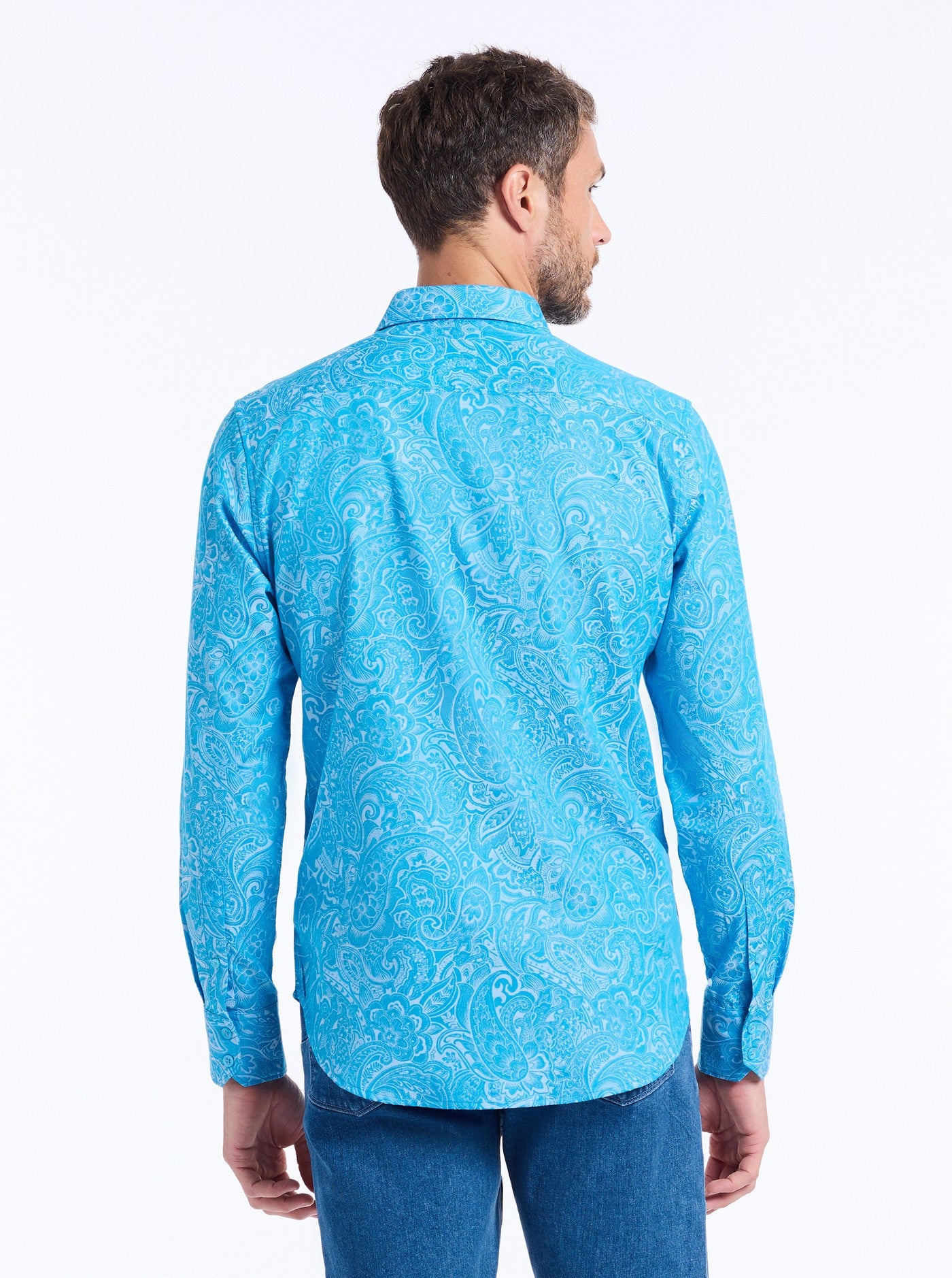 HUDSON LONG SLEEVE BUTTON DOWN SHIRT