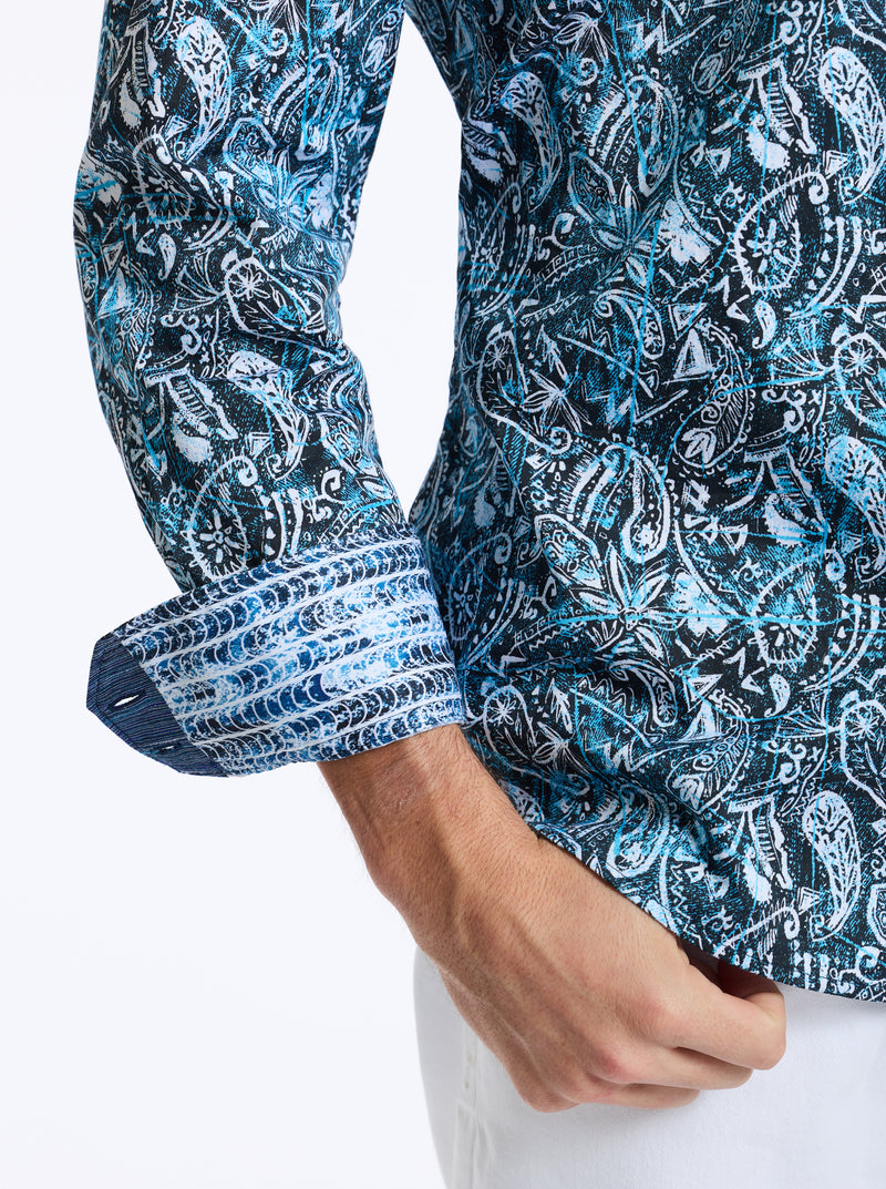ATWELL LONG SLEEVE BUTTON DOWN SHIRT