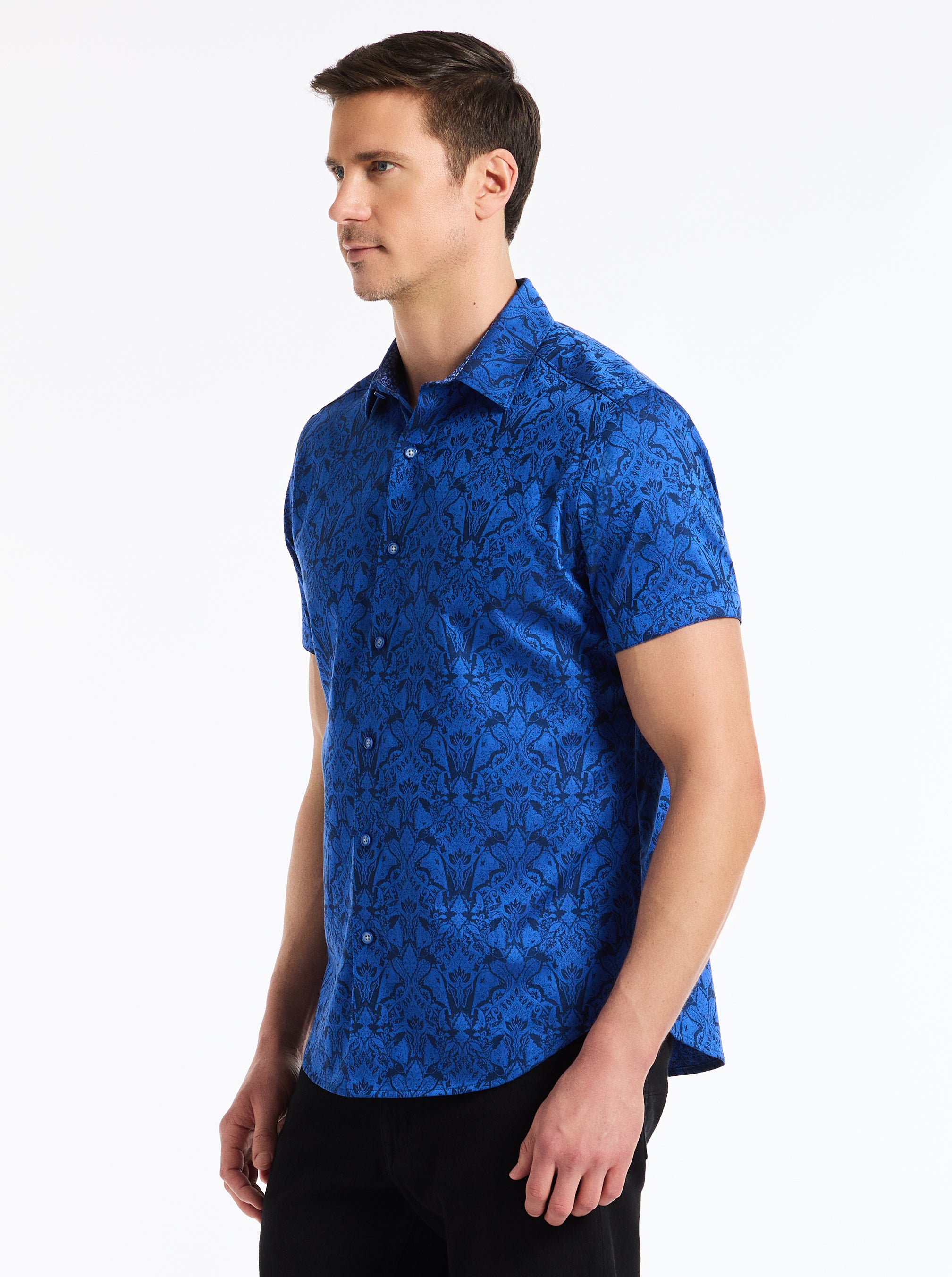 HIGHLAND SHORT SLEEVE BUTTON DOWN SHIRT