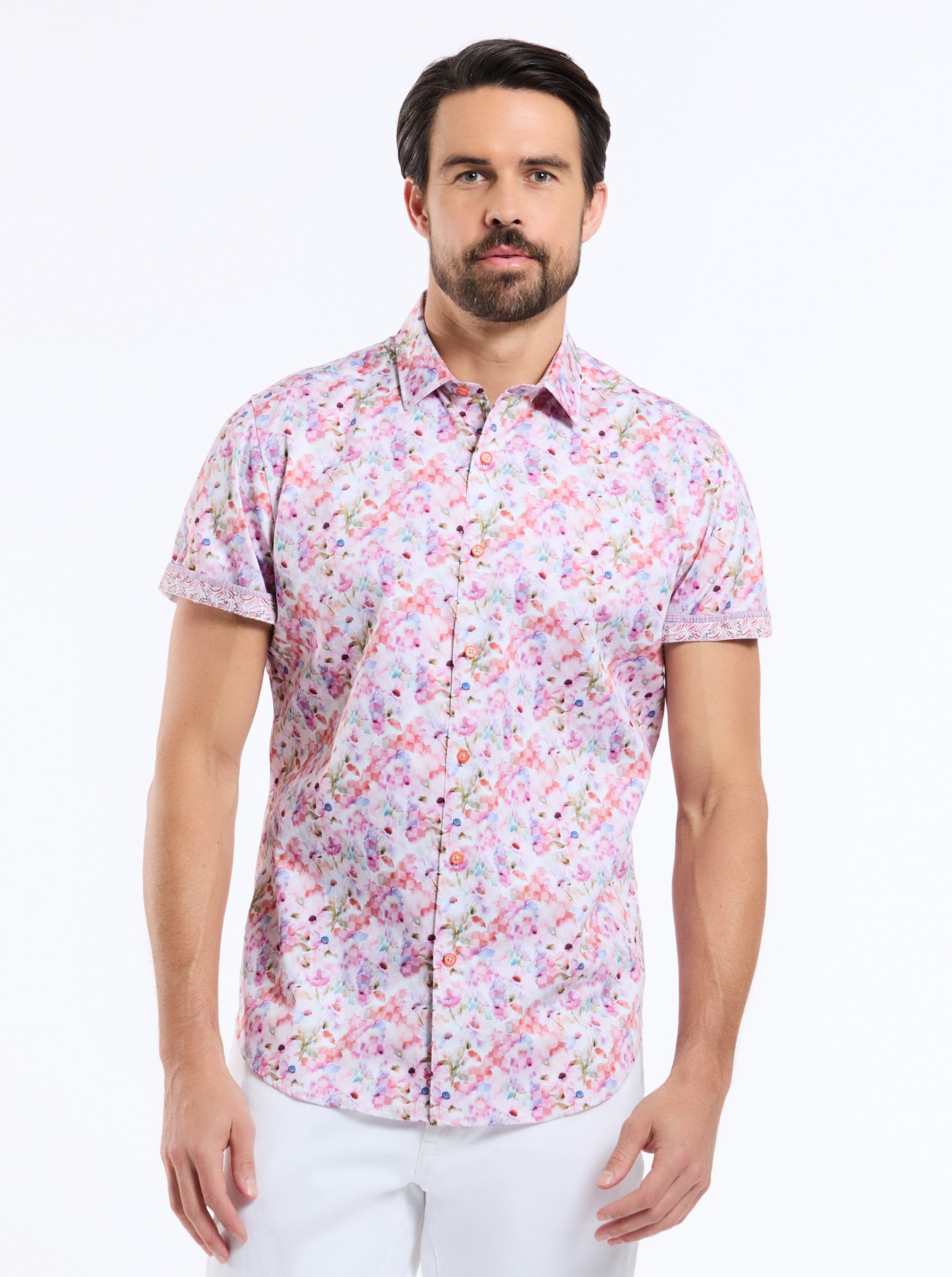 DANFORD SHORT SLEEVE BUTTON DOWN SHIRT