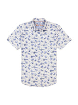 ALBORAN SHORT SLEEVE BUTTON DOWN SHIRT