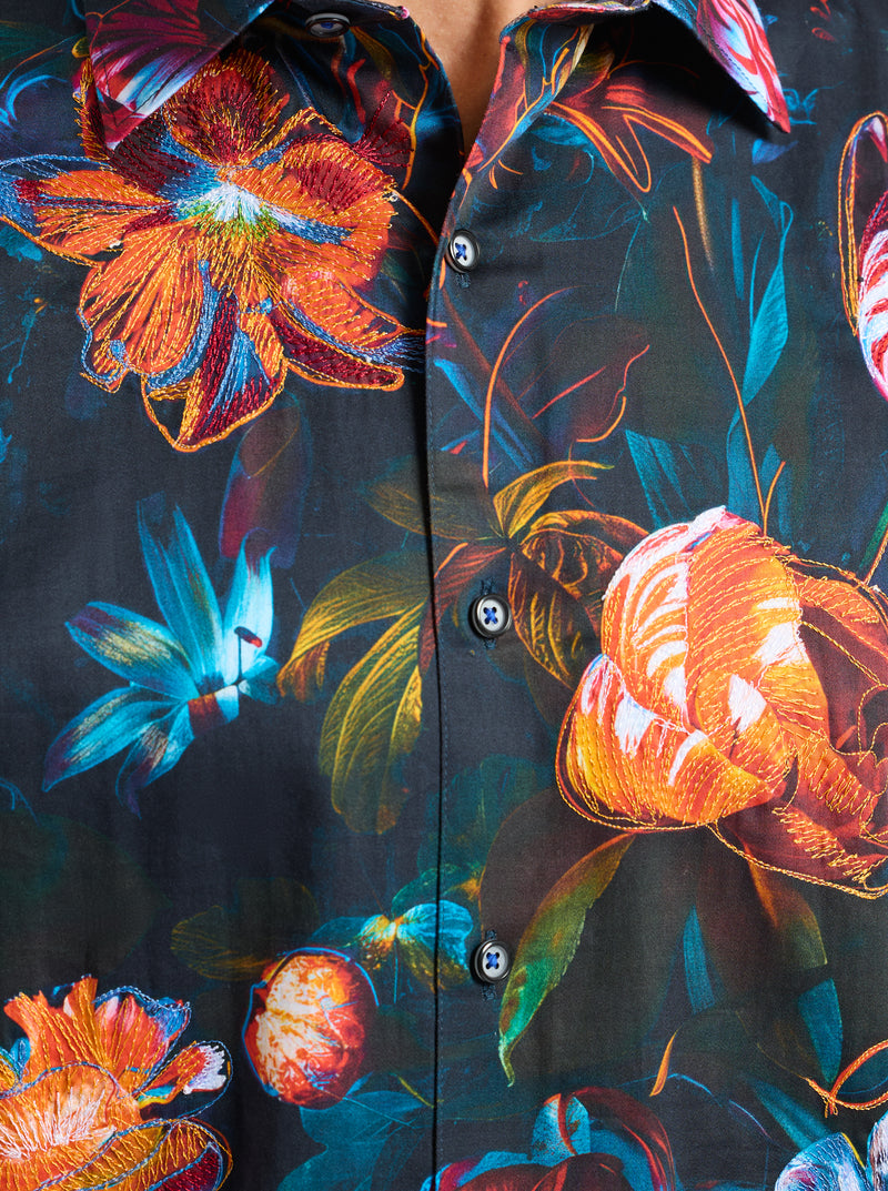 TEBWORTH LONG SLEEVE BUTTON DOWN SHIRT