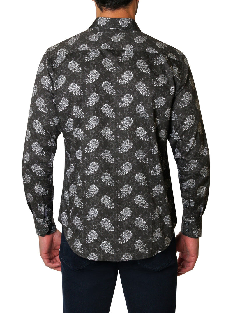 TREJO LONG SLEEVE BUTTON DOWN SHIRT