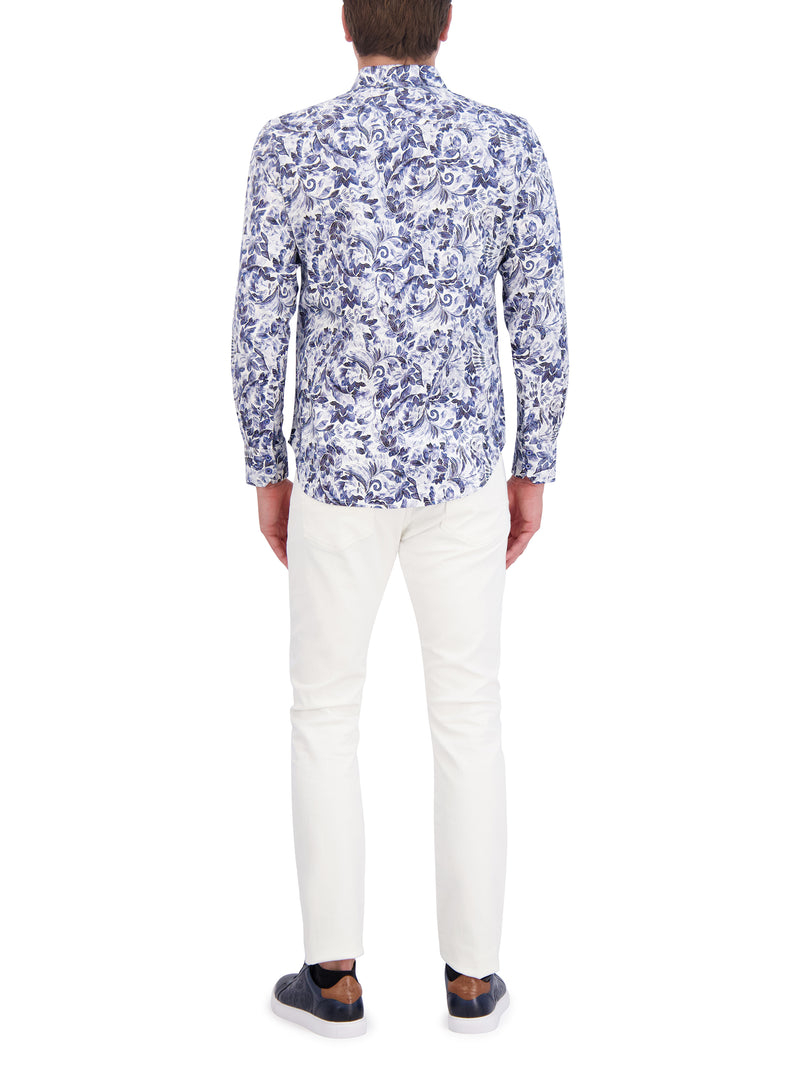 SANTA CRUZ LONG SLEEVE BUTTON DOWN SHIRT TALL