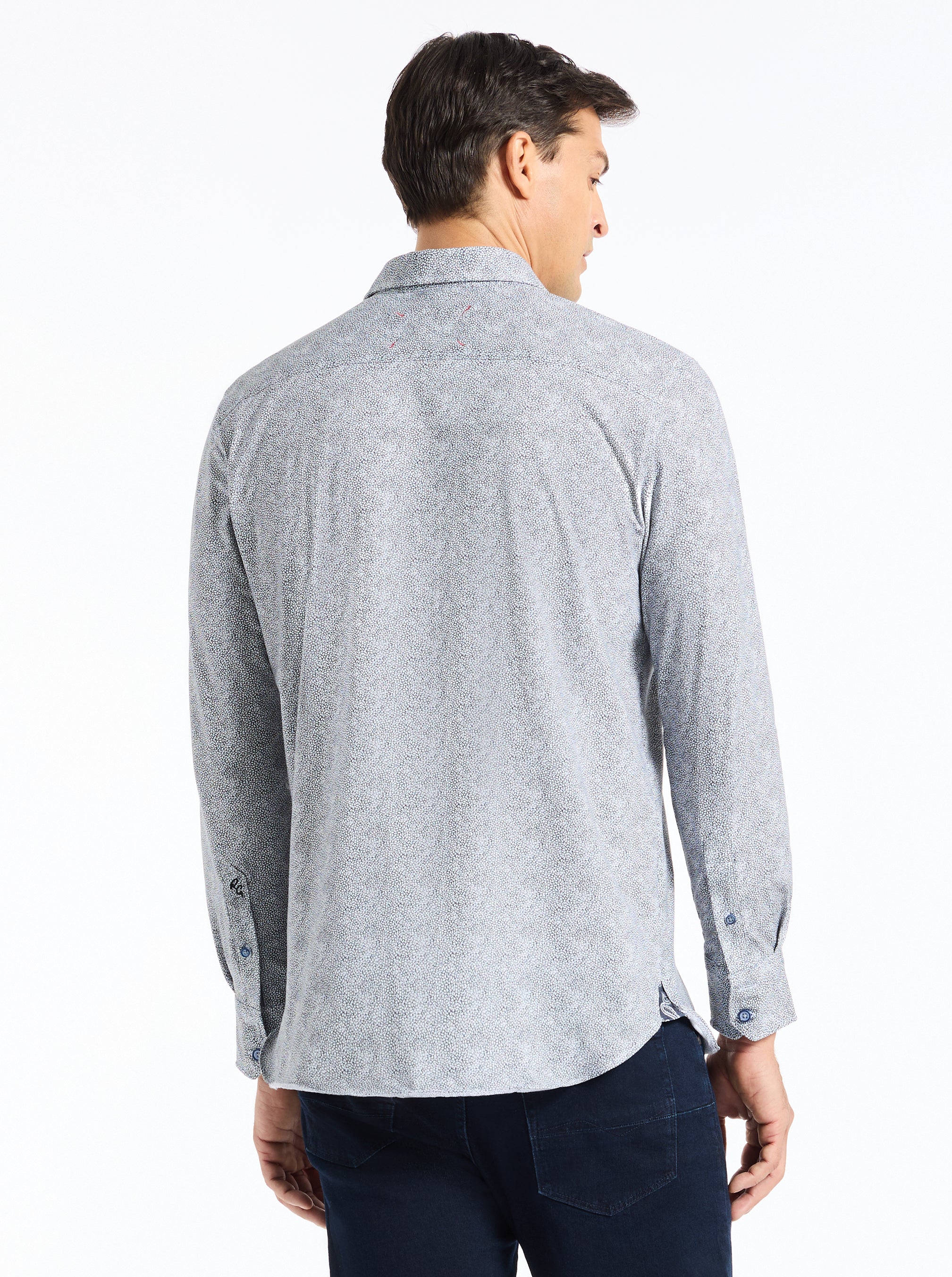 SETH LONG SLEEVE BUTTON DOWN SHIRT