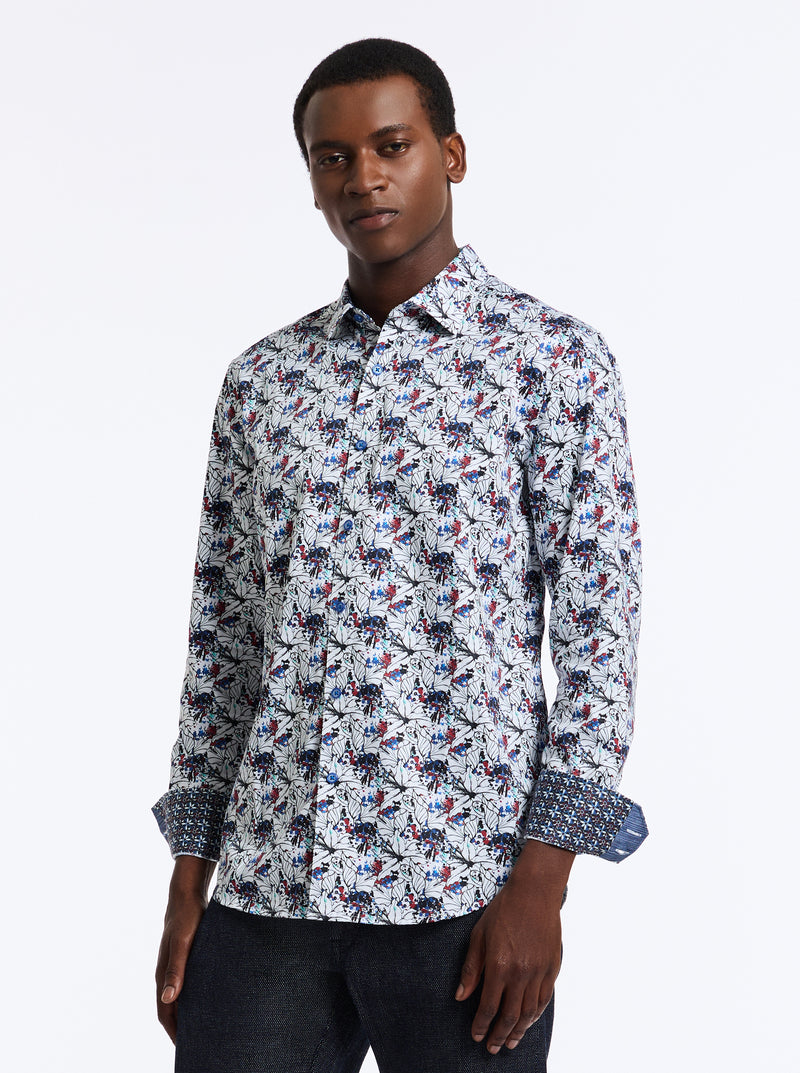 FENTON LONG SLEEVE BUTTON DOWN SHIRT
