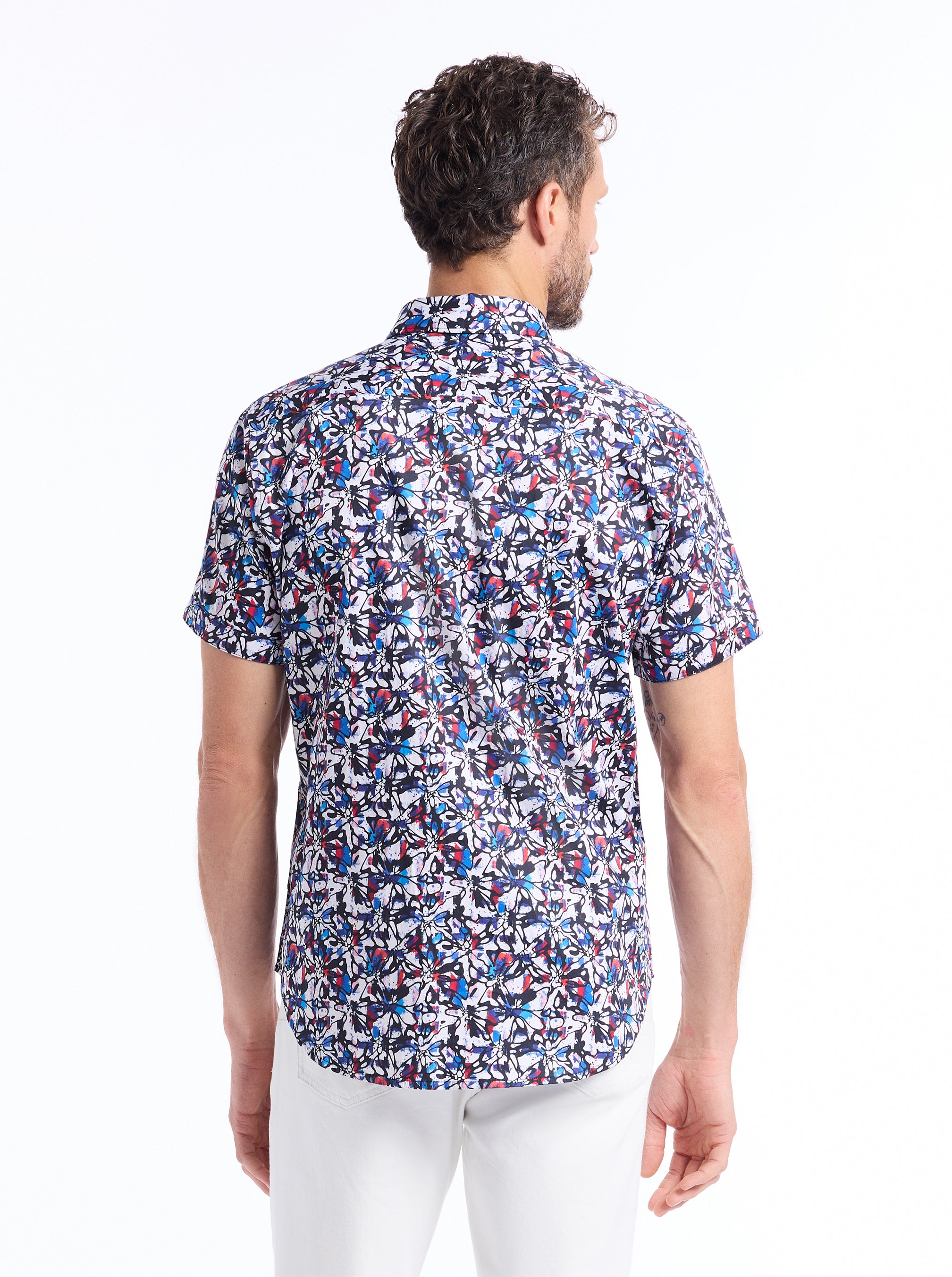 DOLWEN SHORT SLEEVE BUTTON DOWN SHIRT