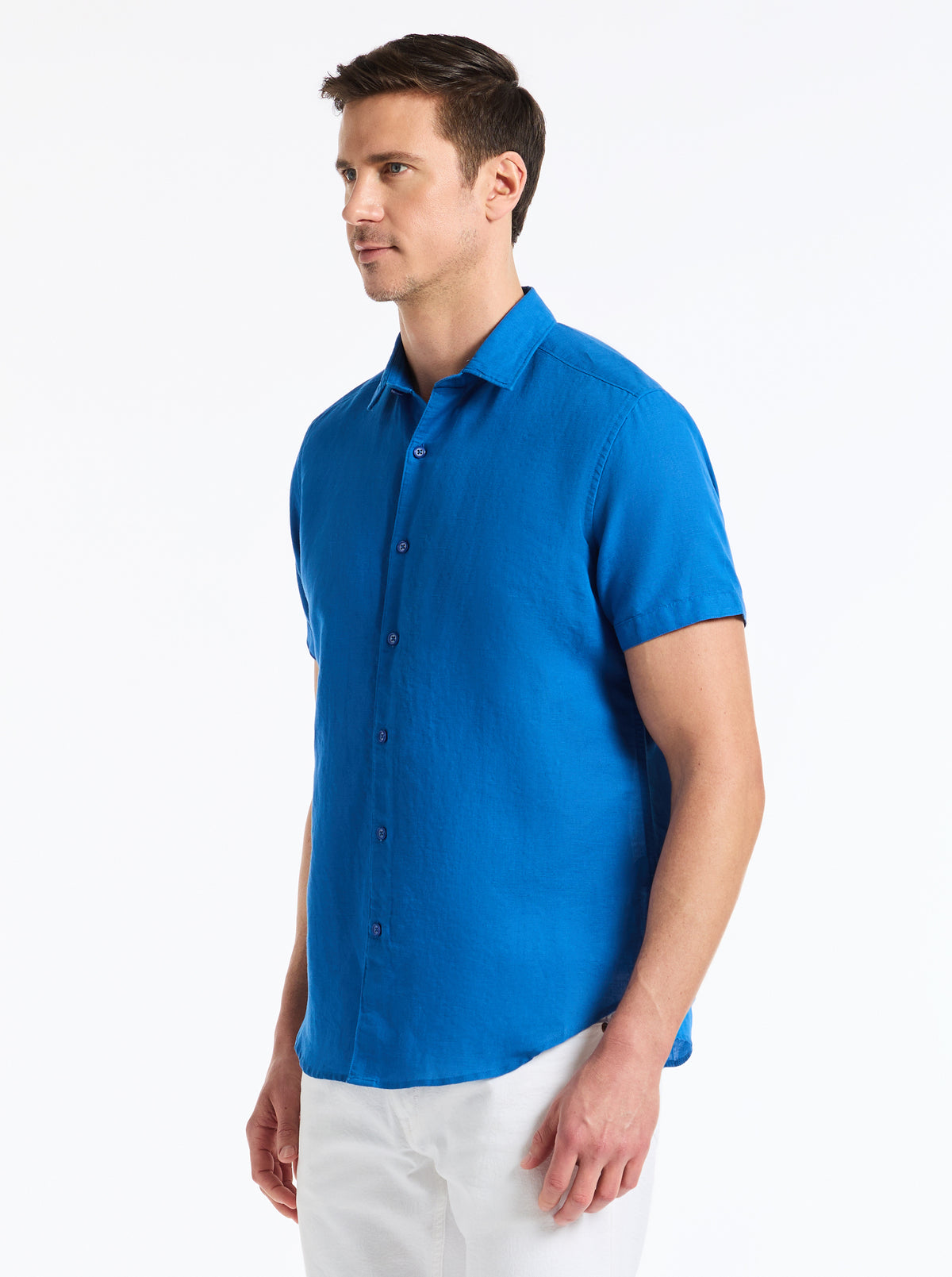 DAVIS SHORT SLEEVE BUTTON DOWN SHIRT