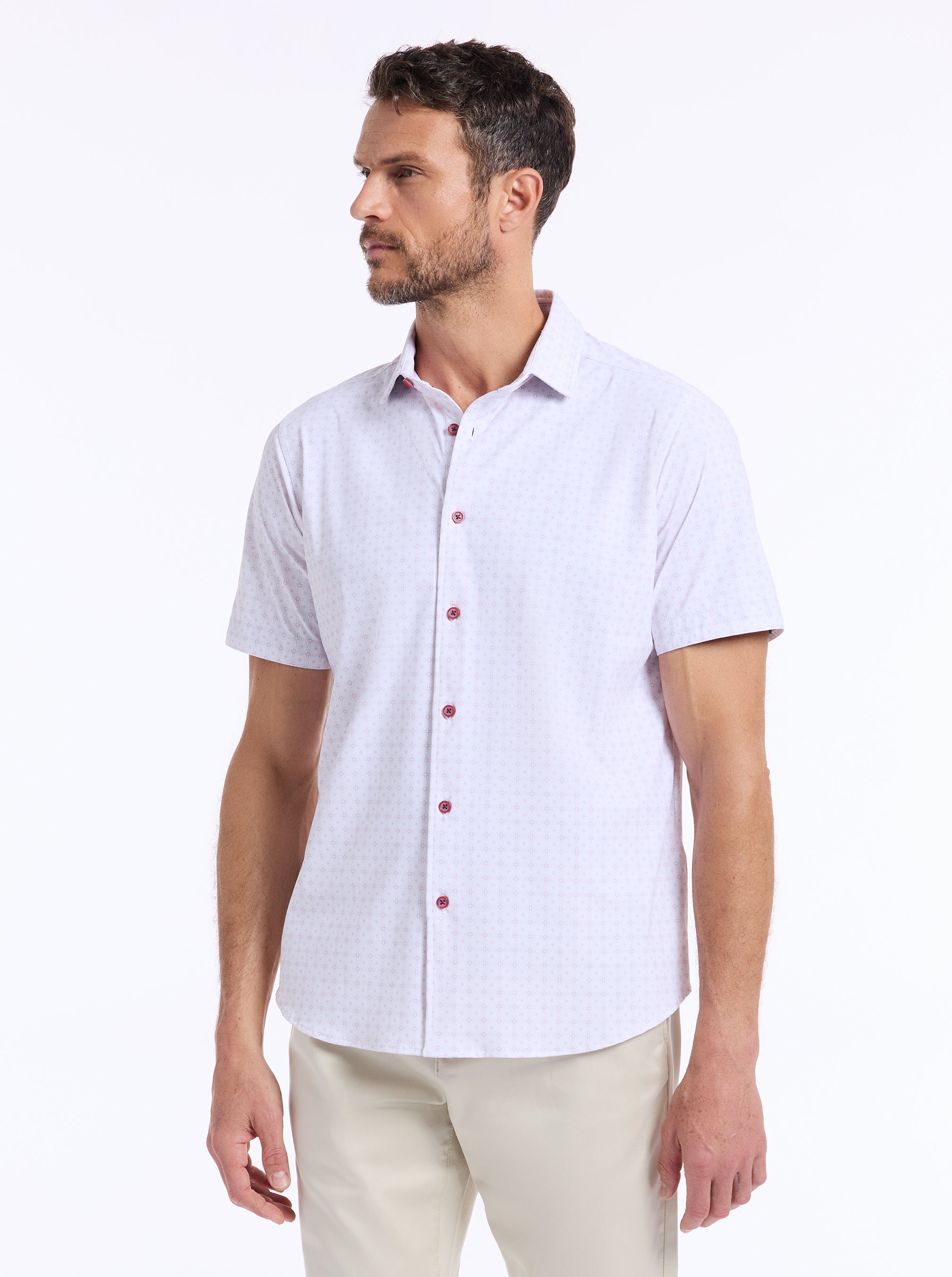 BROMPTON SHORT SLEEVE BUTTON DOWN SHIRT
