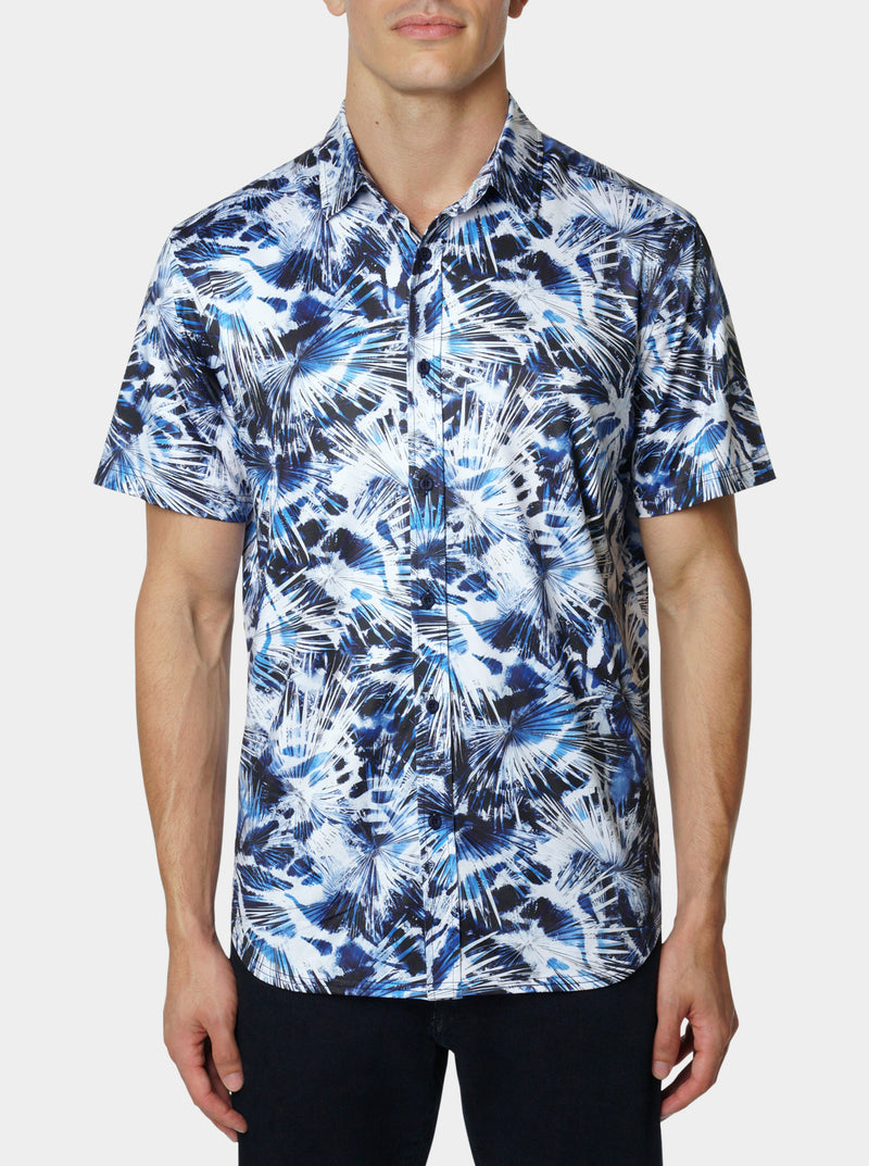 DONATO SHORT SLEEVE BUTTON DOWN SHIRT