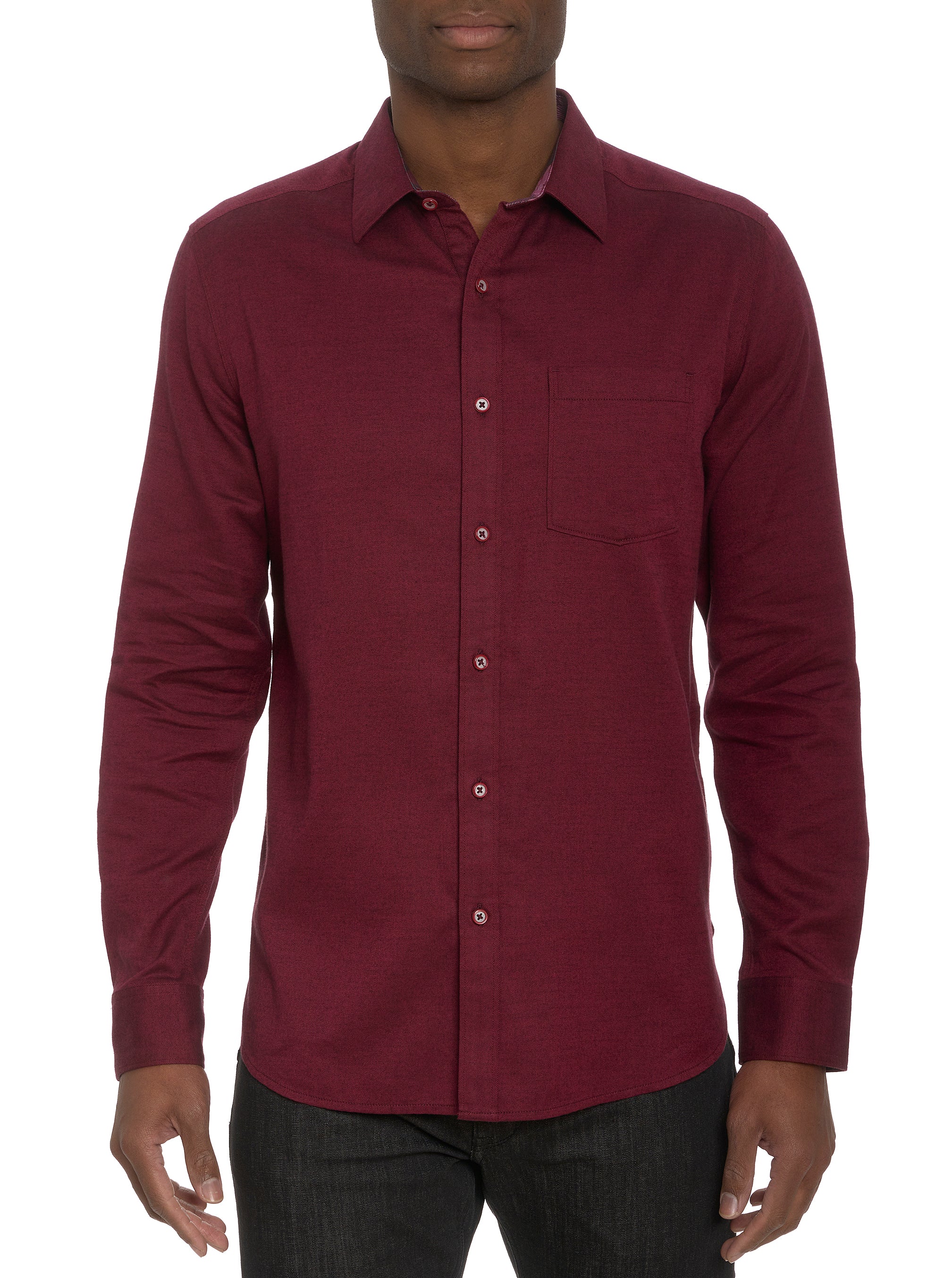 SANTA CROCE LONG SLEEVE BUTTON DOWN SHIRT