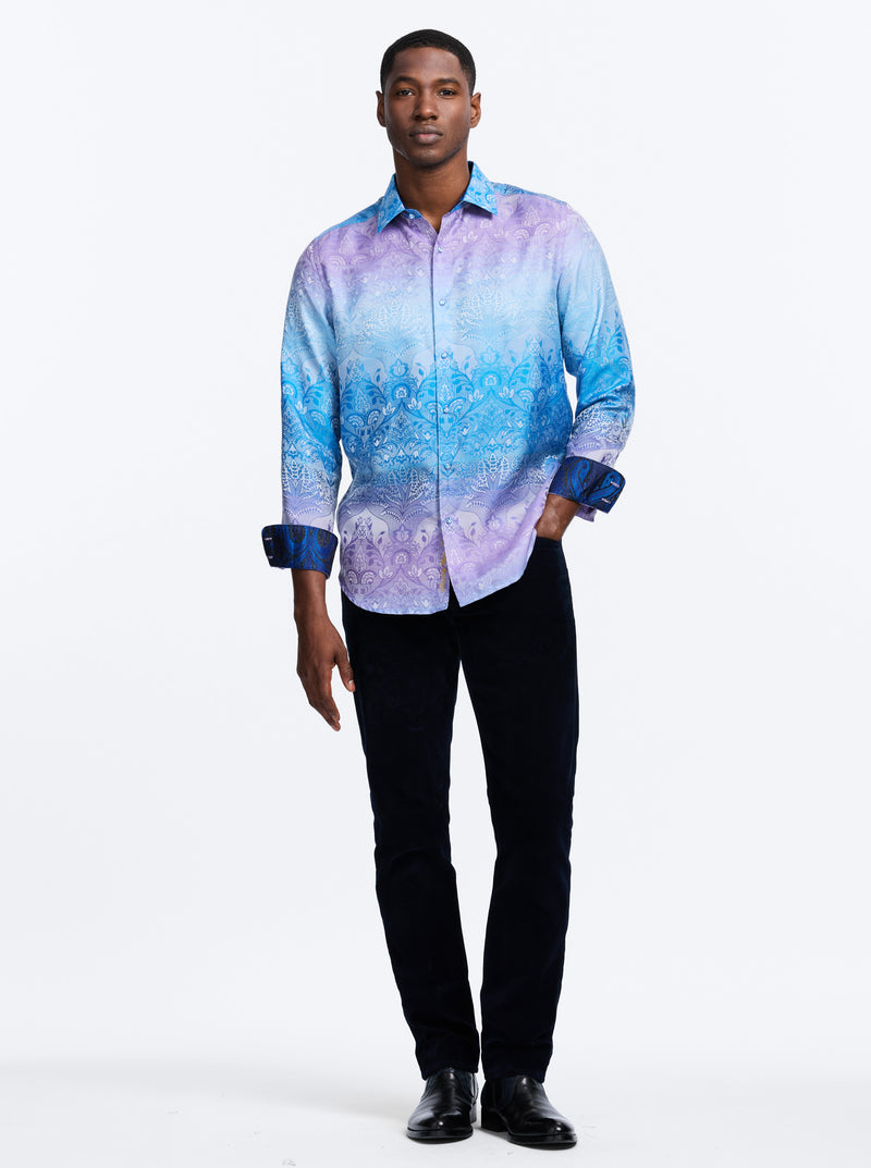 LIMITED EDITION JUMPING JACK LONG SLEEVE BUTTON DOWN SHIRT BIG