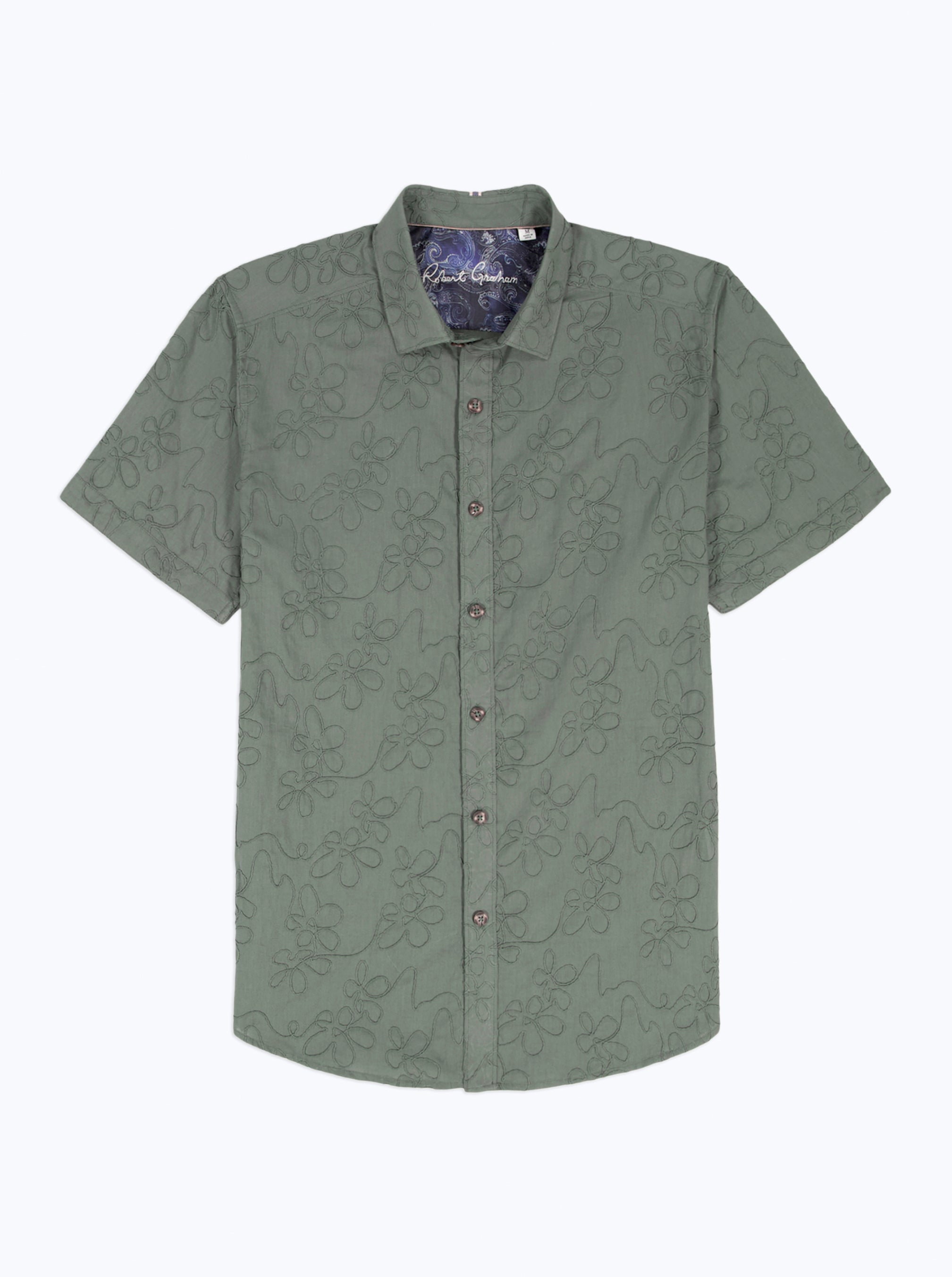 GRAFTON SHORT SLEEVE BUTTON DOWN SHIRT