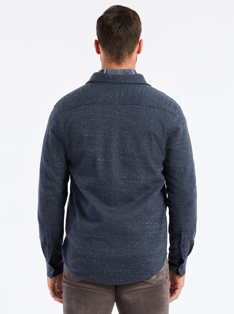 VIGANO LONG SLEEVE KNIT SHIRT