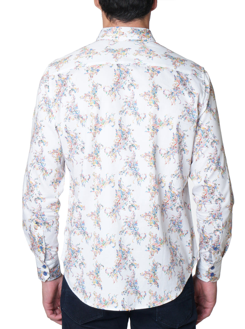 PAGANO LONG SLEEVE BUTTON DOWN SHIRT